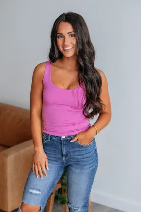 Delta Basic Tank - Orchid,Women Tank