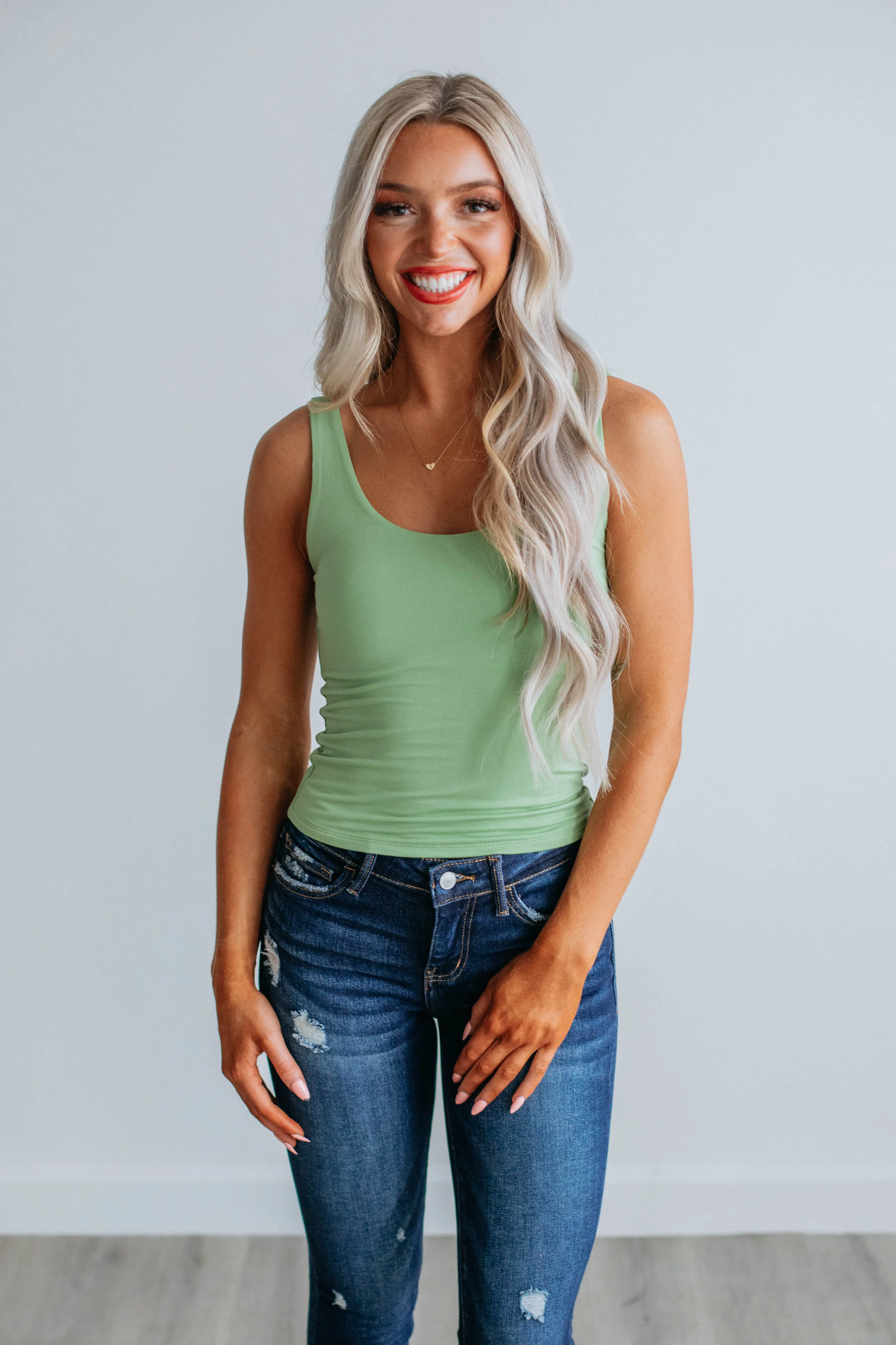 Delta Basic Tank - Sprout,Women Tank