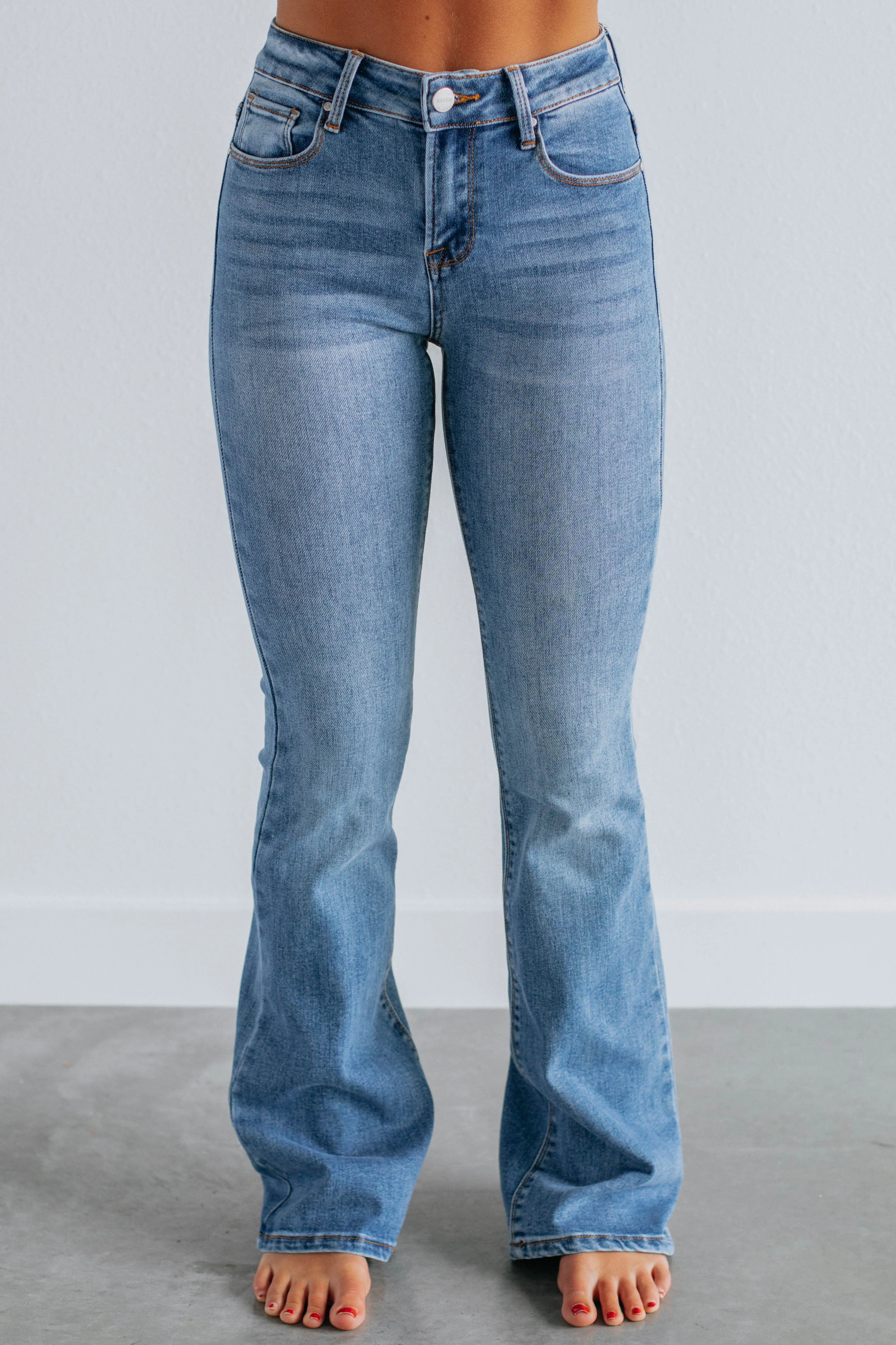 Dorian Risen Jeans - Medium Wash,Jeans Women