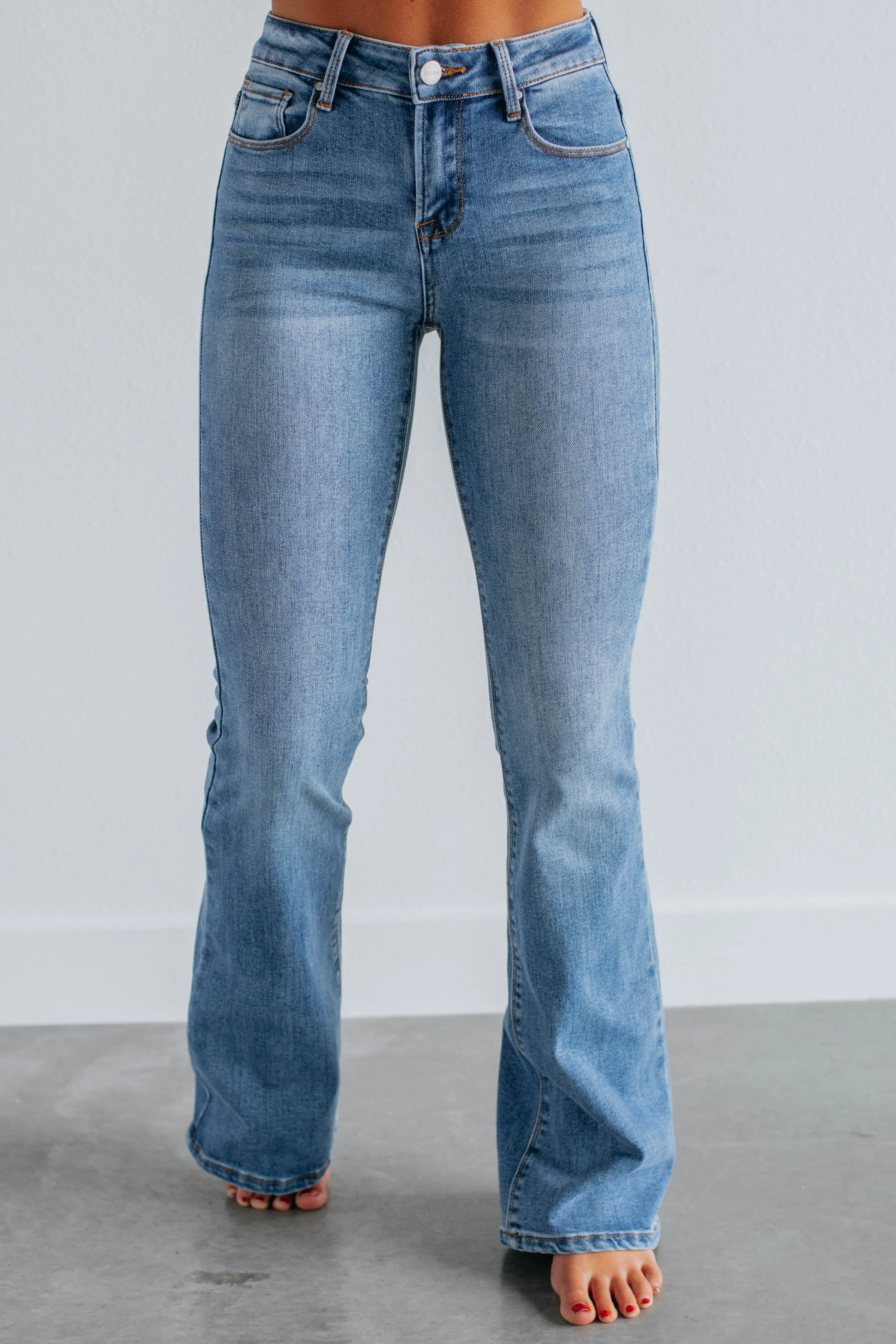 Dorian Risen Jeans - Medium Wash,Jeans Women