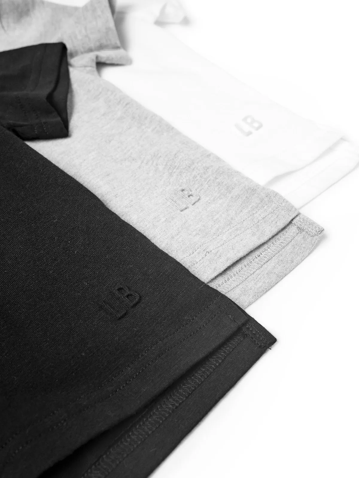 Elevated Tee 3-Pack - Monochrome,Kids