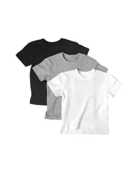 Elevated Tee 3-Pack - Monochrome,Kids