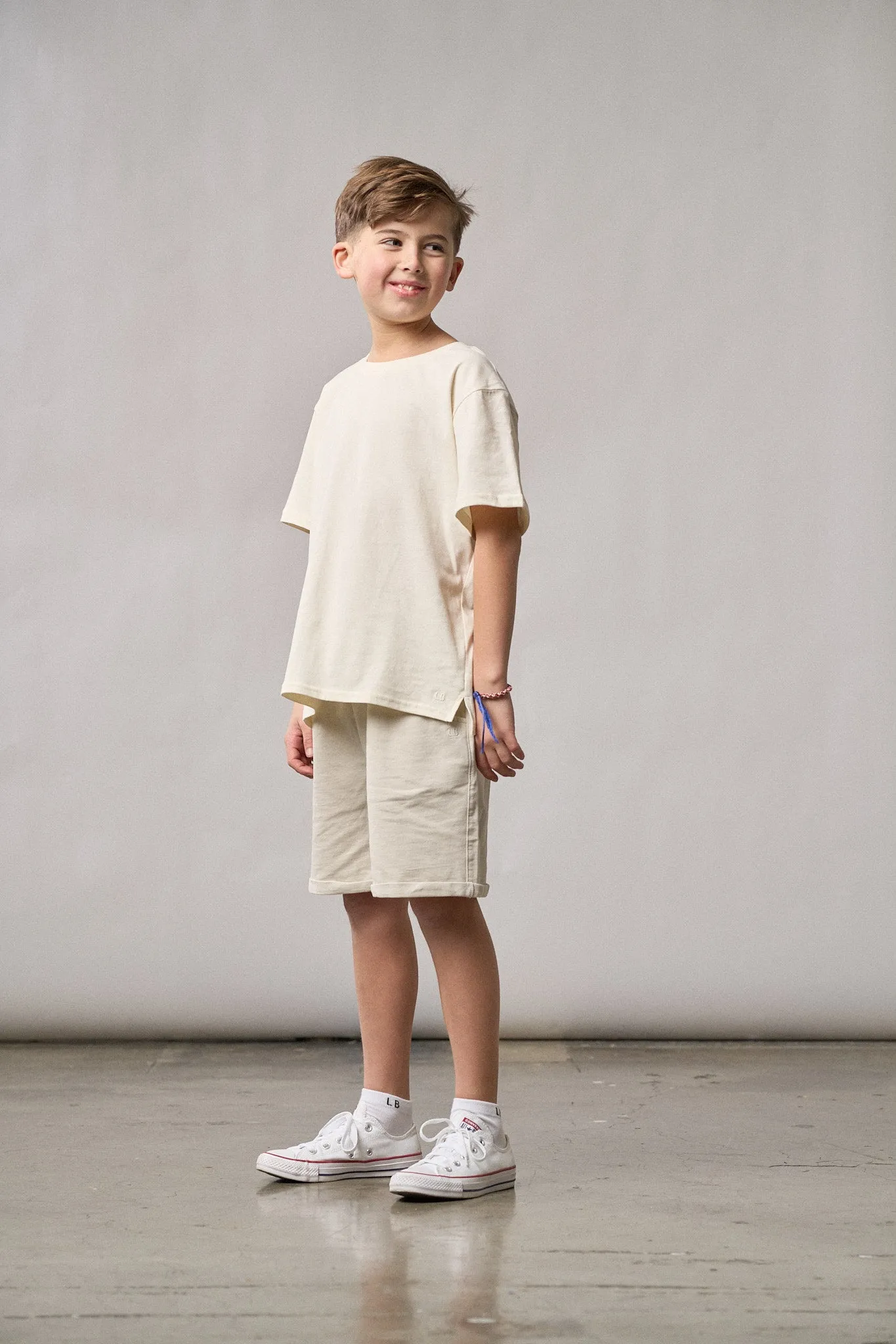 Elevated Tee - Almond,Kids