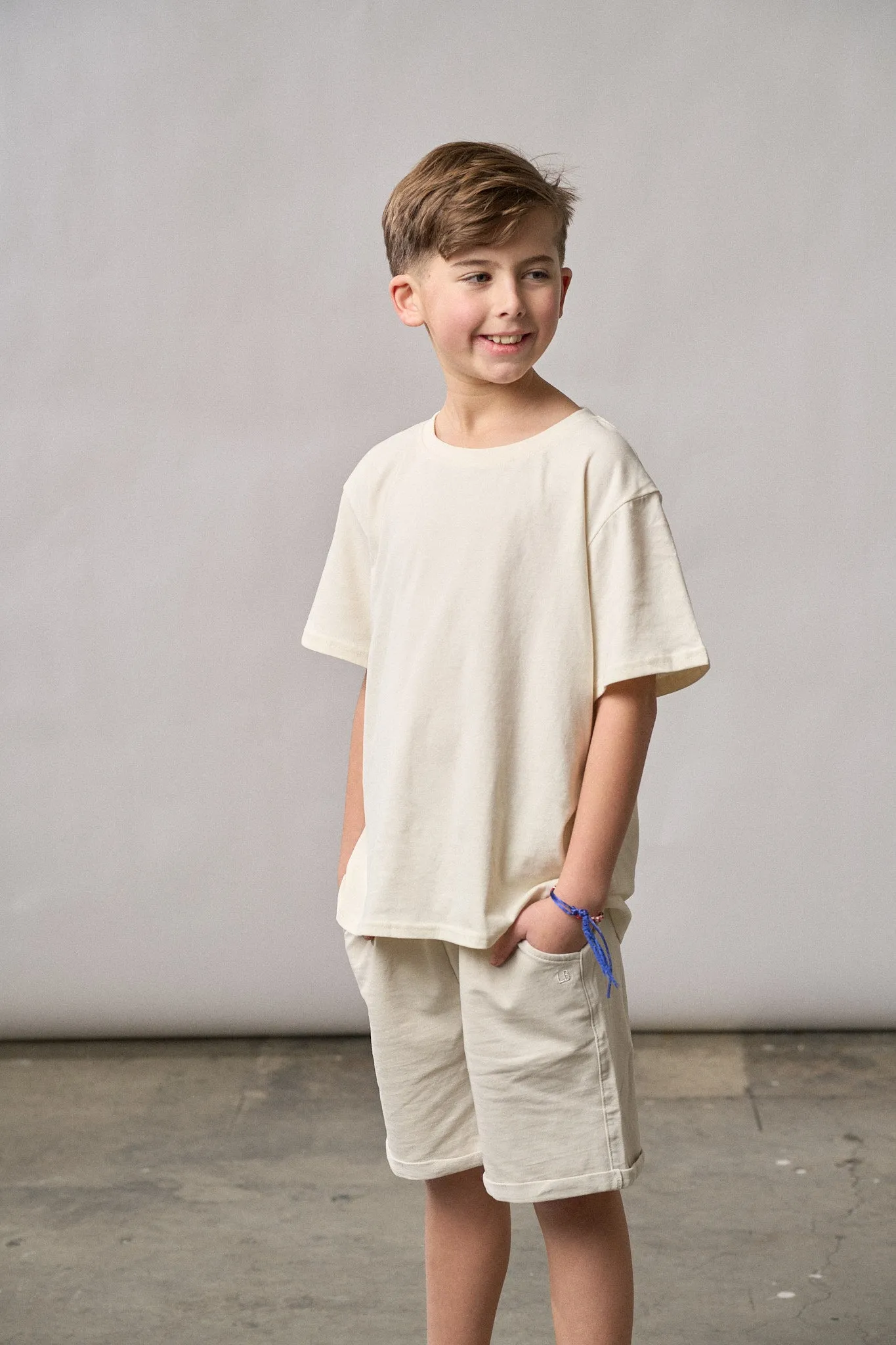 Elevated Tee - Almond,Kids