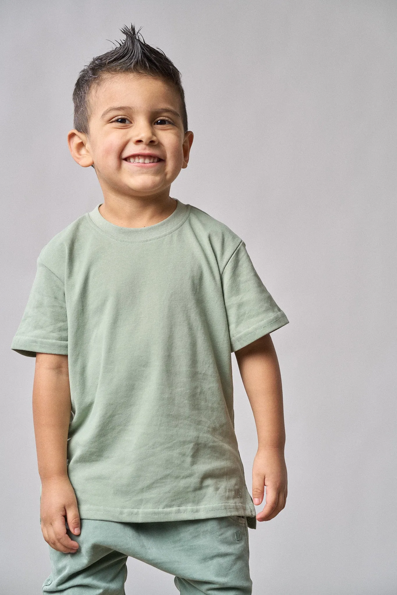 Elevated Tee - Basil,Kids