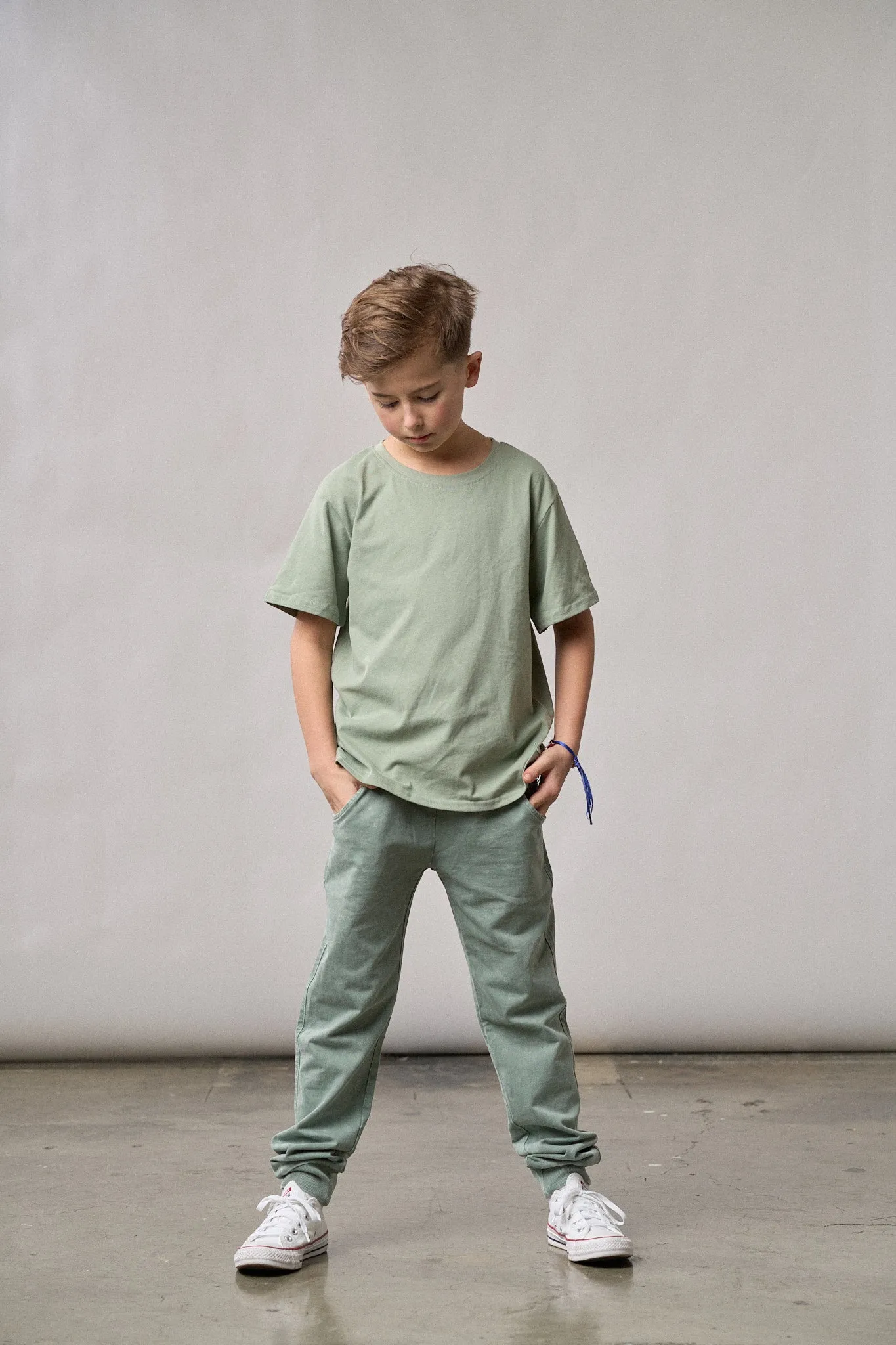 Elevated Tee - Basil,Kids
