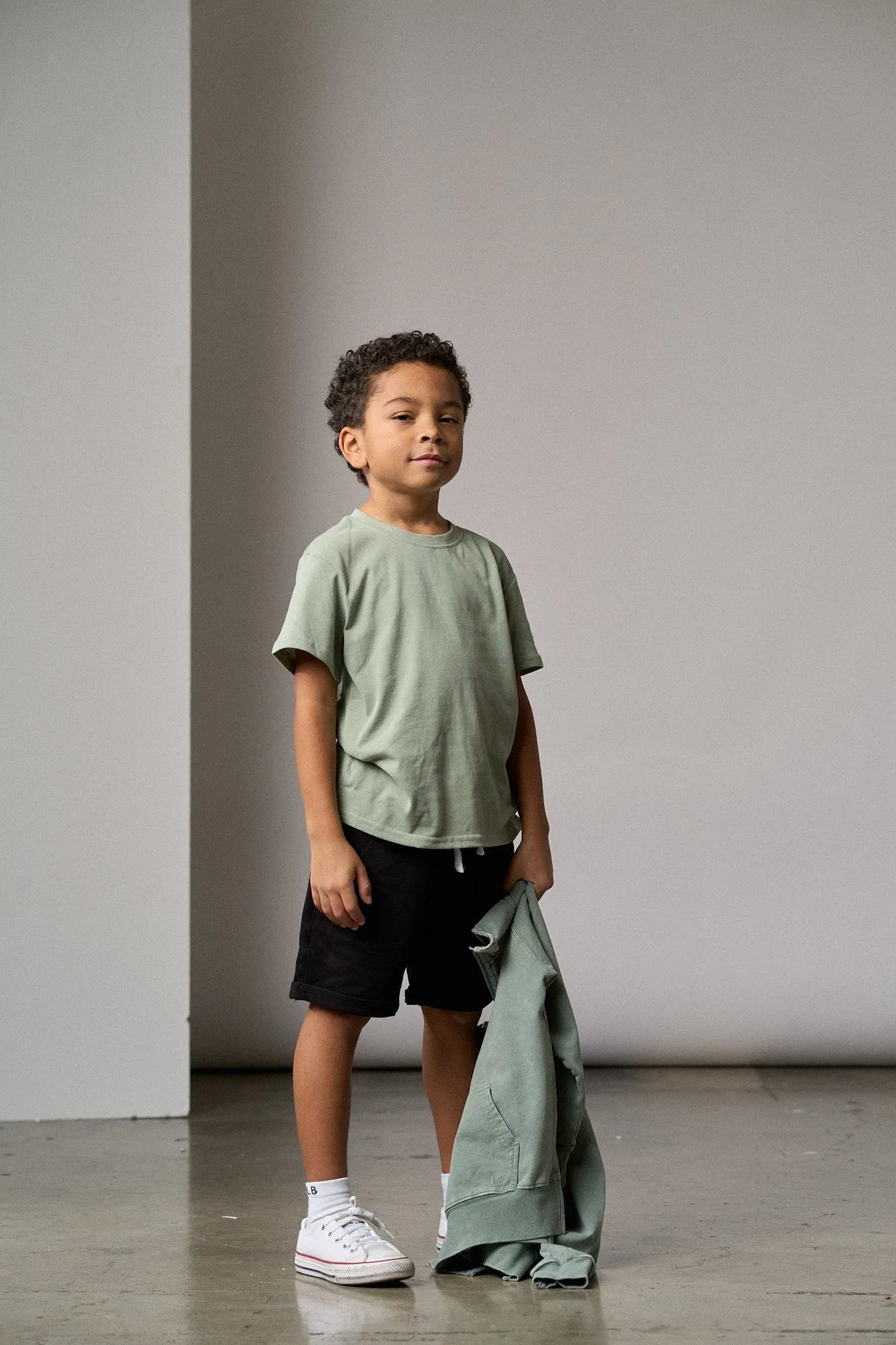 Elevated Tee - Basil,Kids
