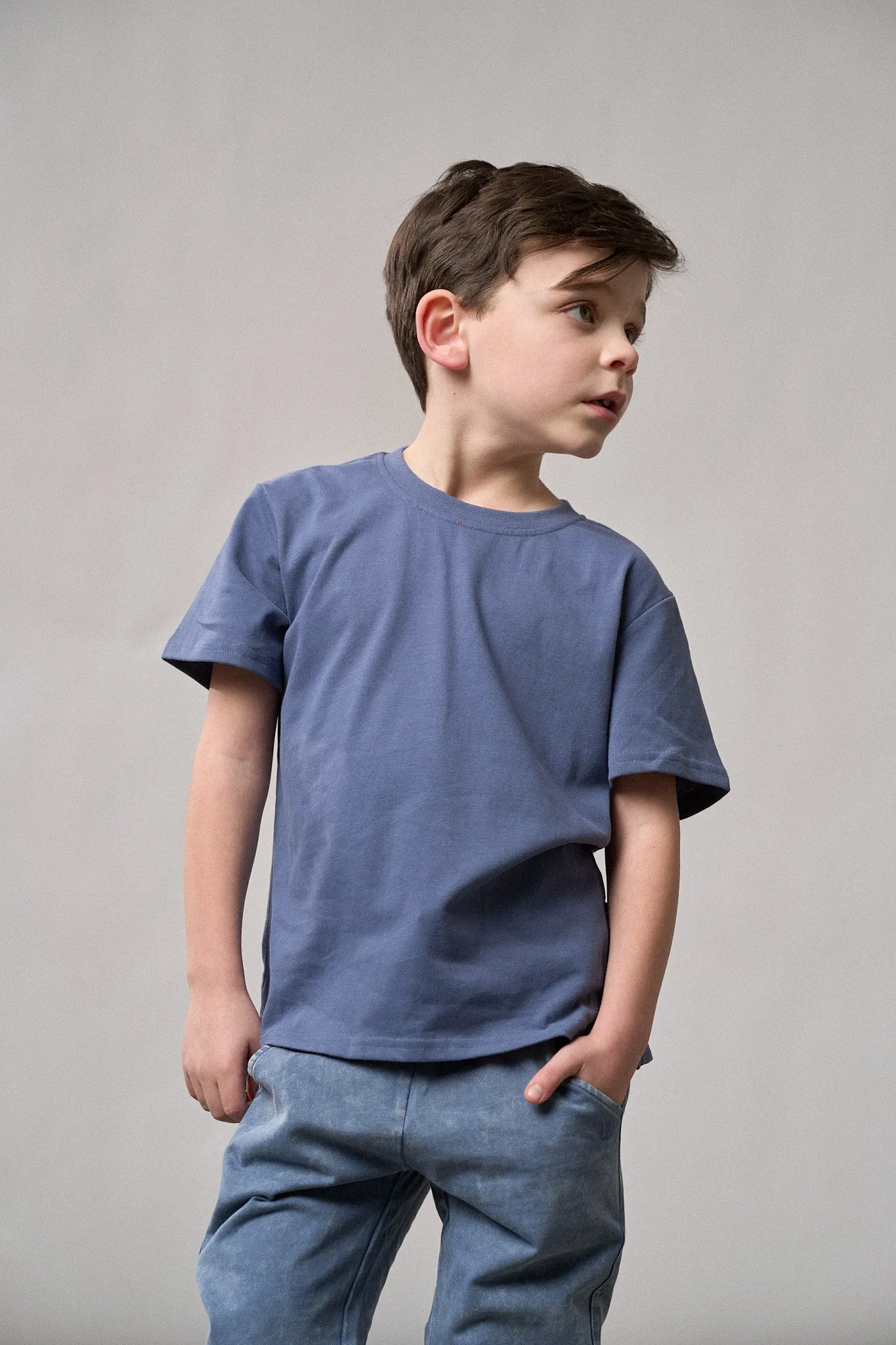 Elevated Tee - Navy,Kids