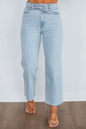 Ella Hidden Jeans - Light Wash,Jeans Women
