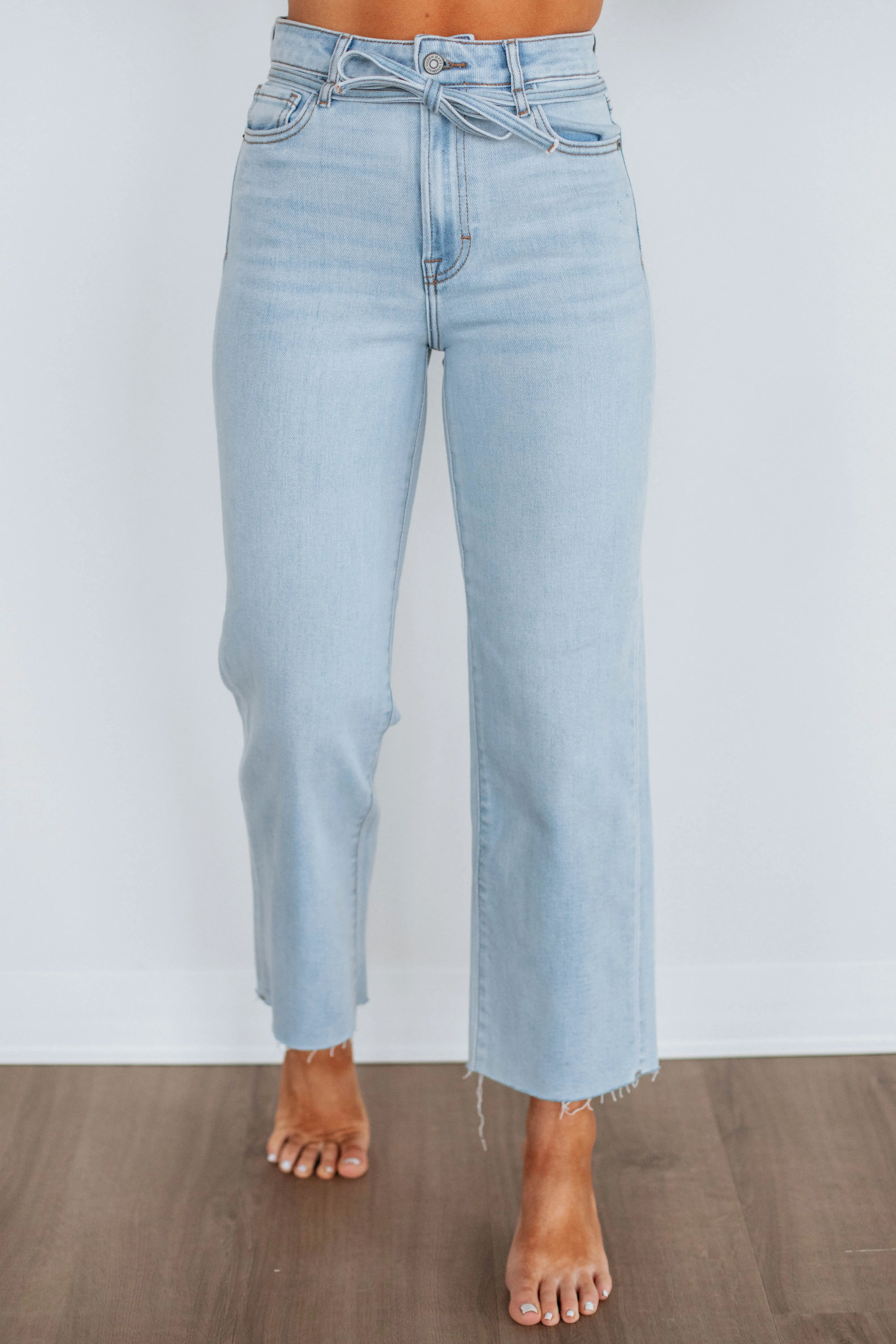 Ella Hidden Jeans - Light Wash,Jeans Women