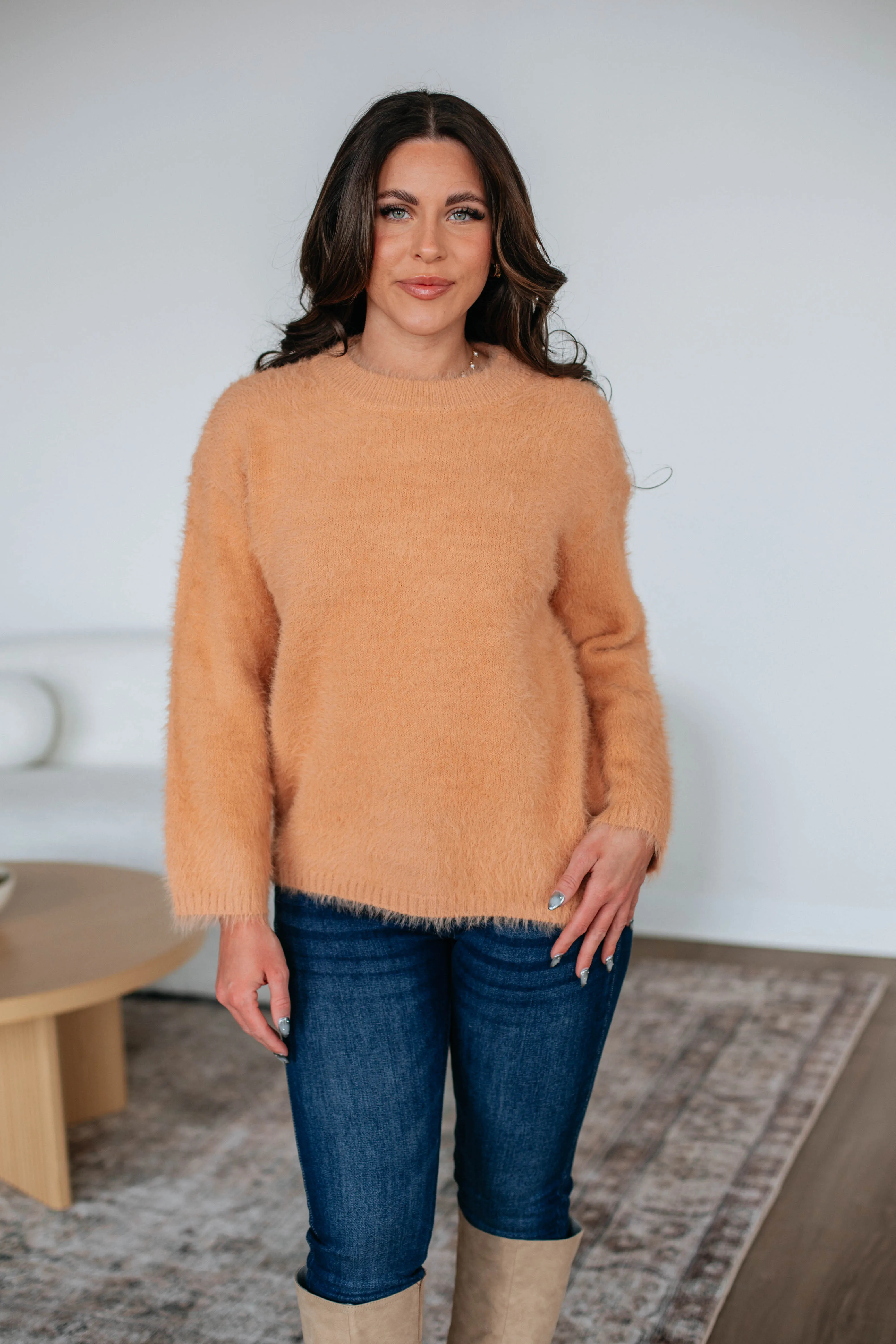 Everly Sweater - Light Camel,Women Sweater