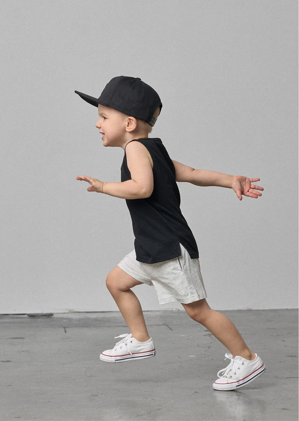 Everyday Short - Heather Grey,Kids
