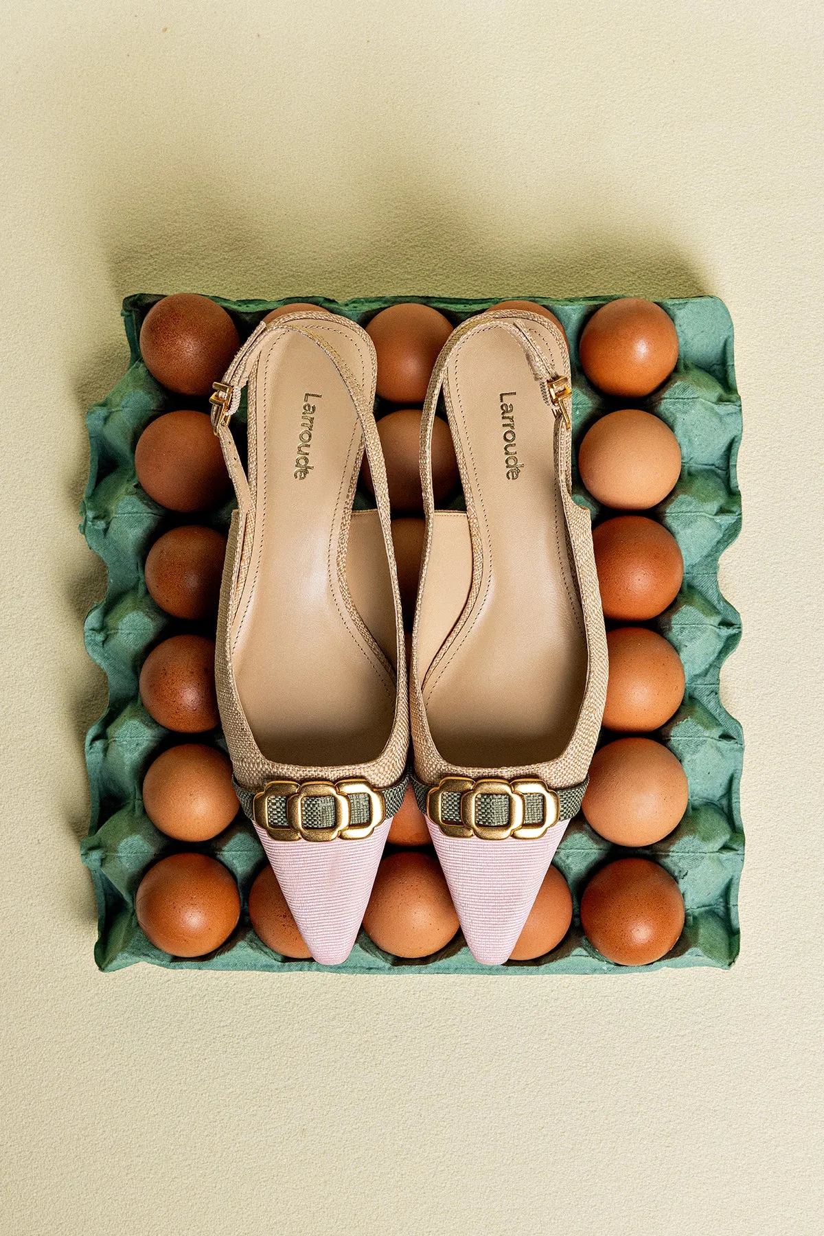 Franca Pump In Beige Raffia,Women Heel