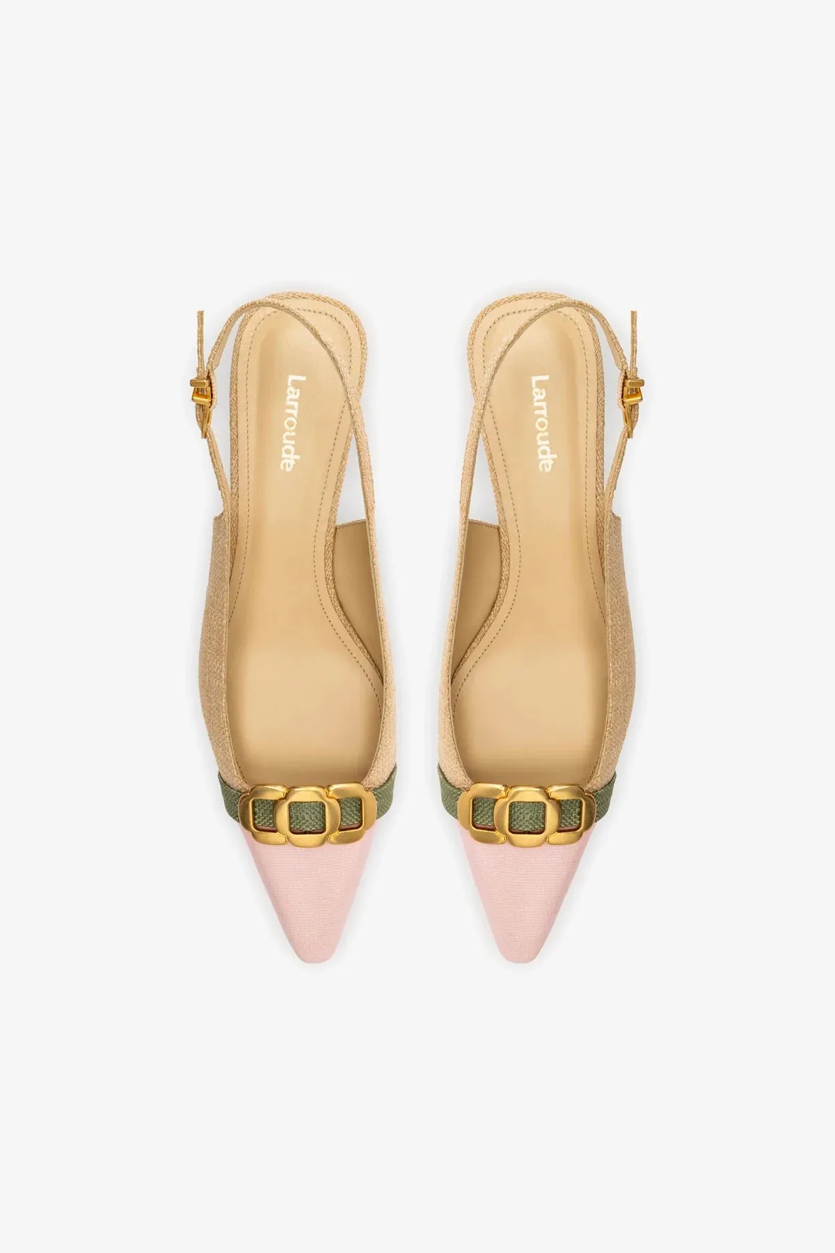 Franca Pump In Beige Raffia,Women Heel