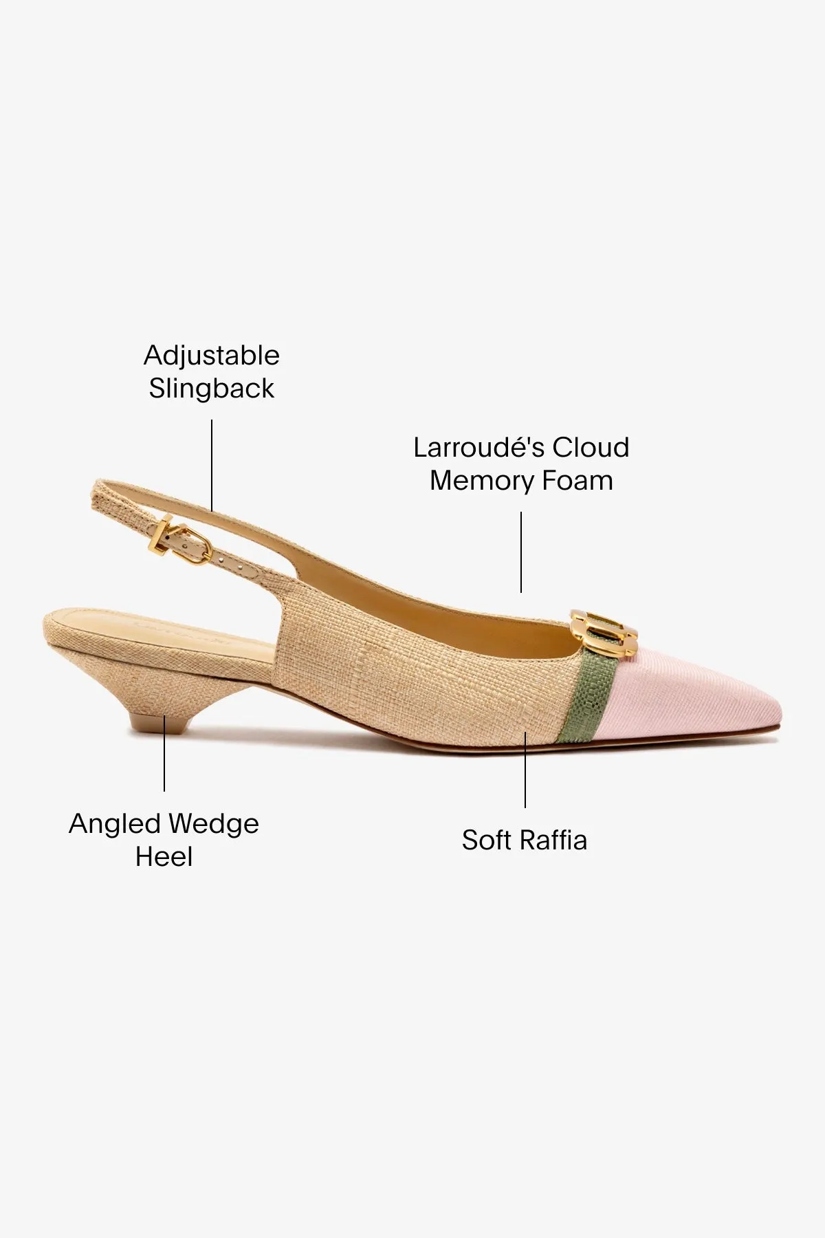 Franca Pump In Beige Raffia,Women Heel
