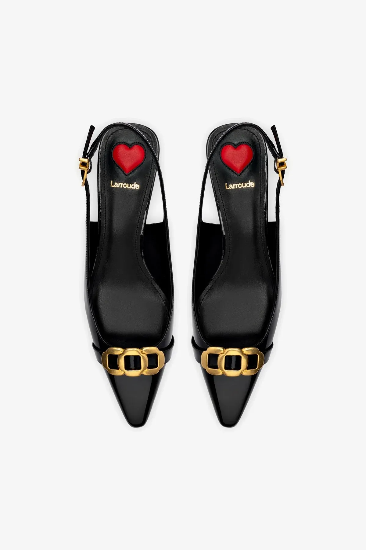 Franca Pump In Black Patent Leather,Women Heel