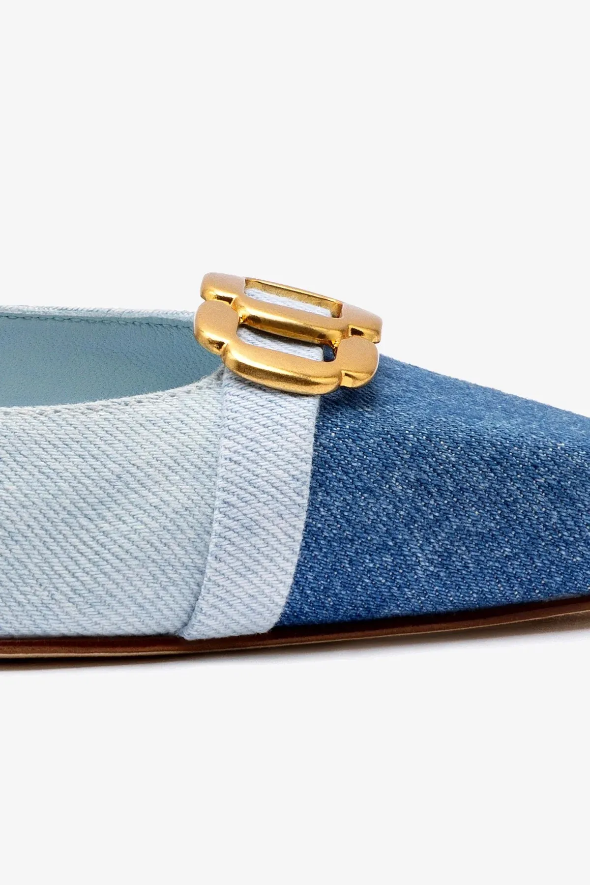 Franca Pump In Blue Denim,Women Heel
