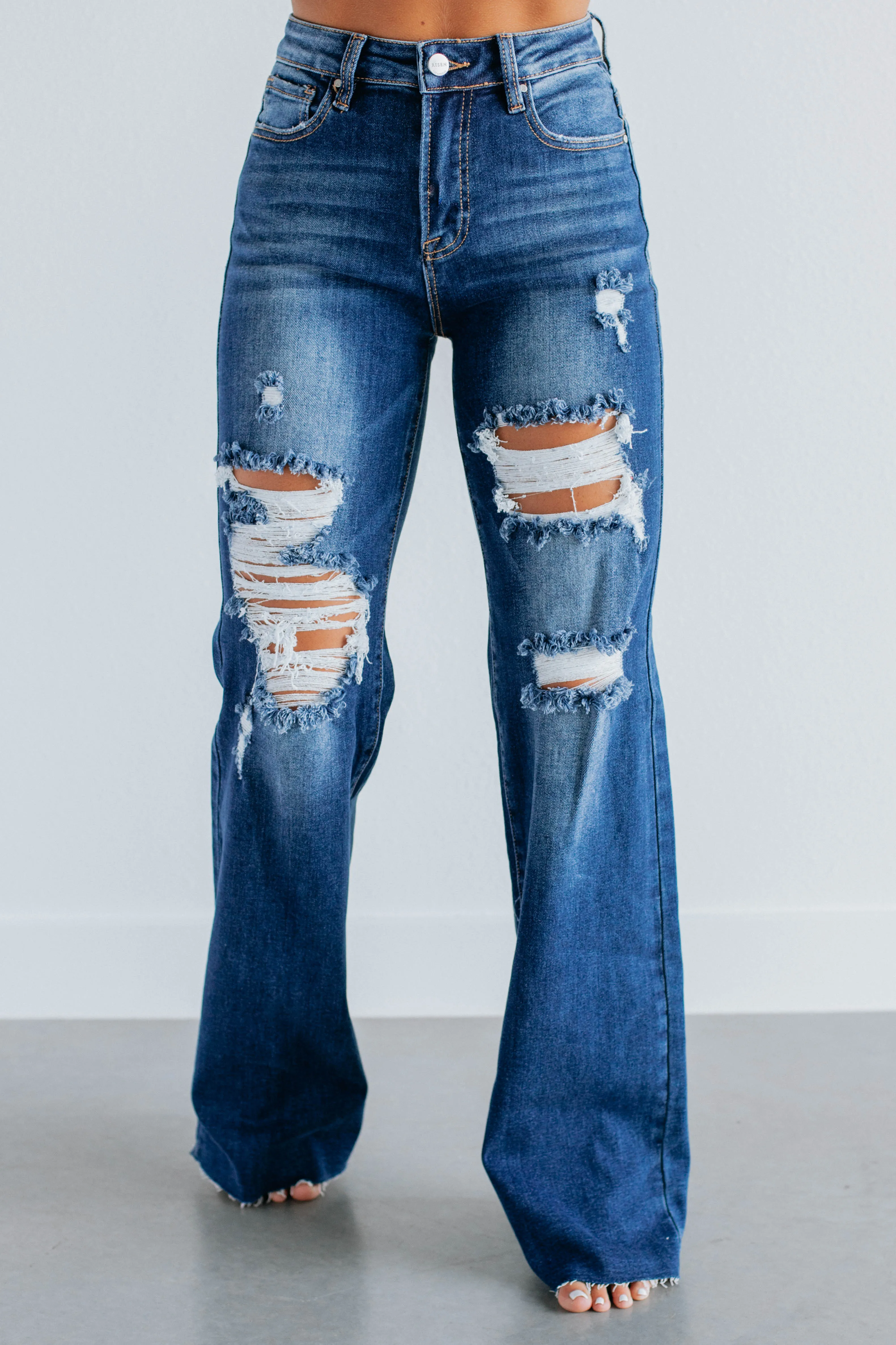 Georgia Risen Jeans - Dark Wash,Jeans Women