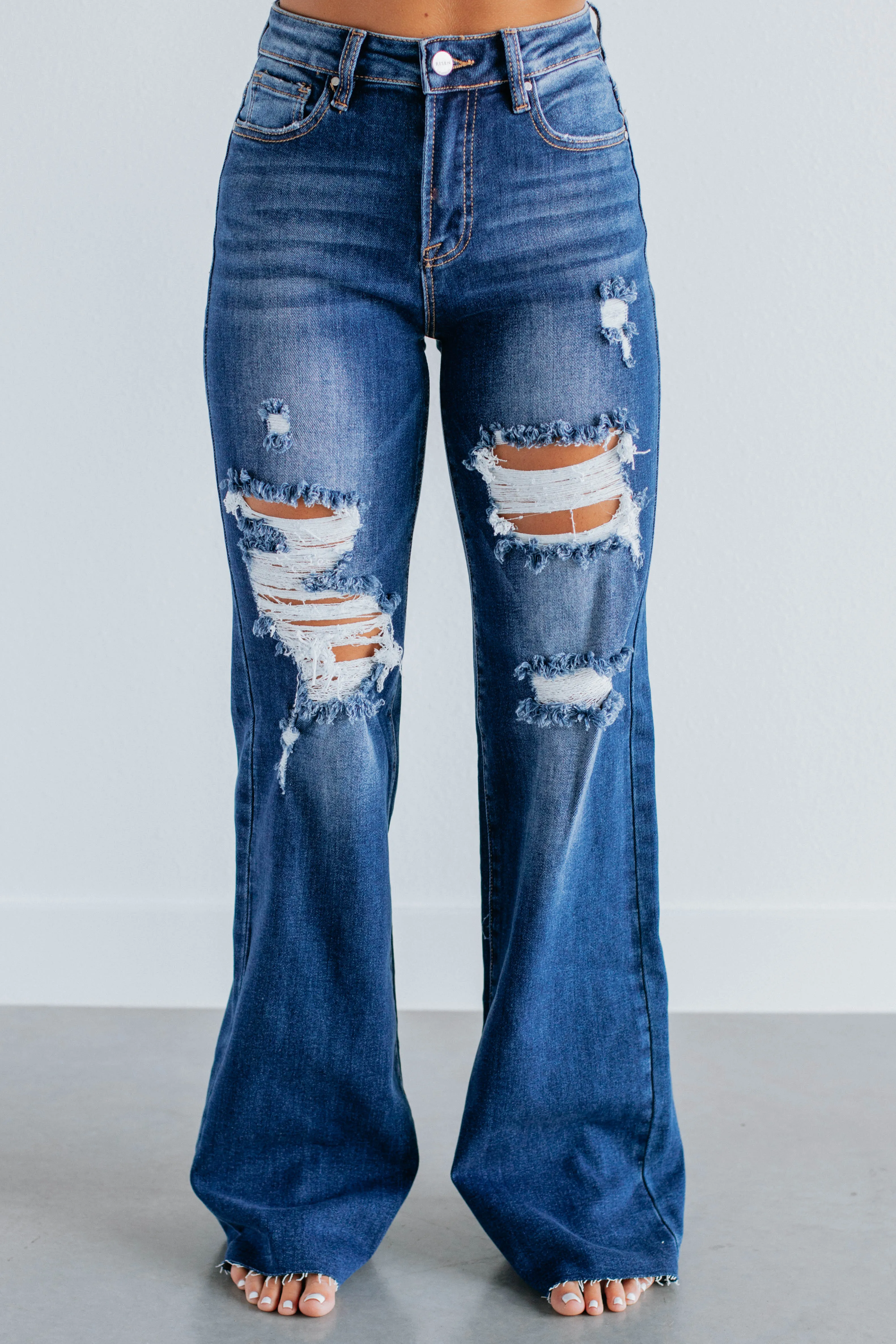 Georgia Risen Jeans - Dark Wash,Jeans Women