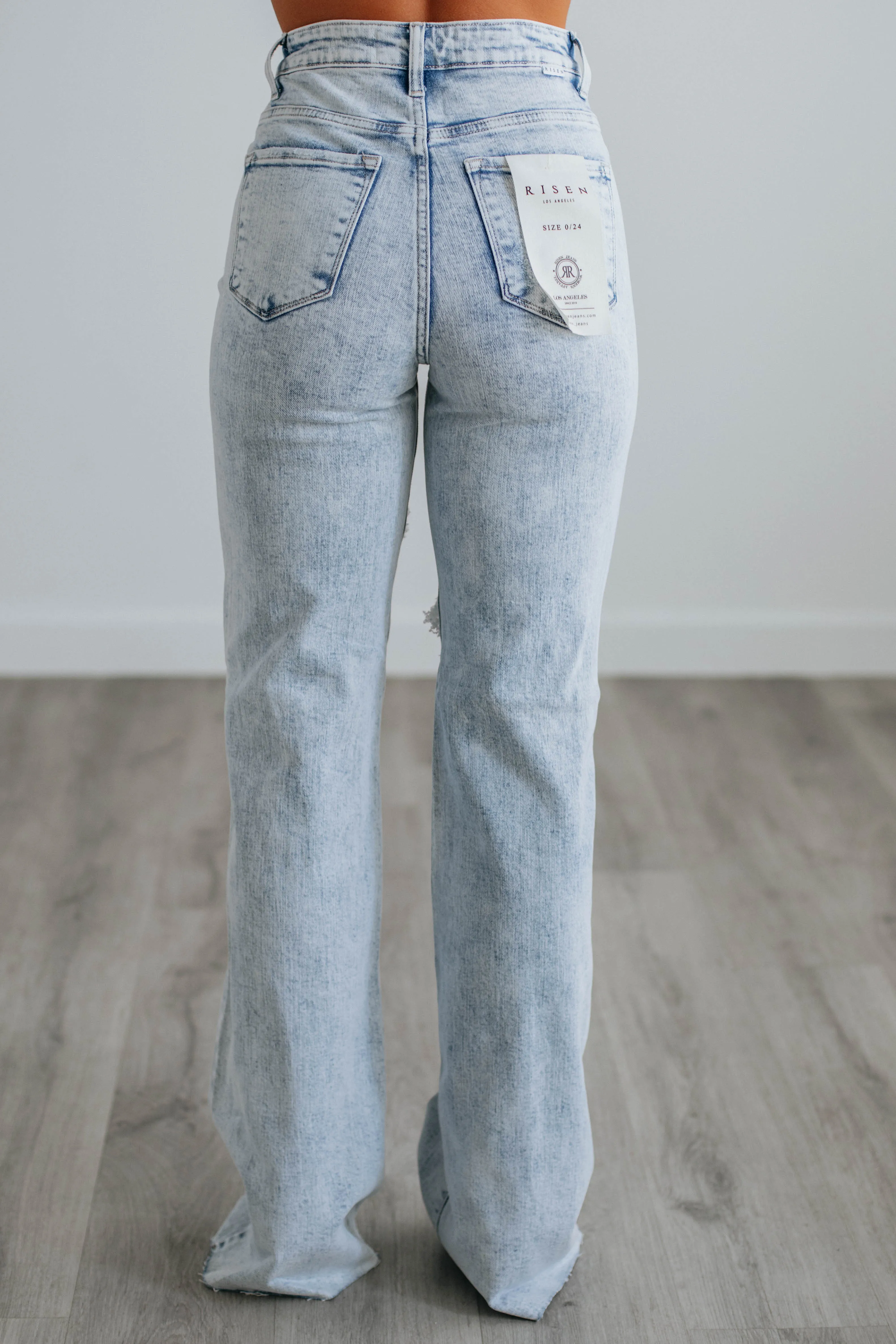 Georgia Risen Jeans - Light Wash,Jeans Women