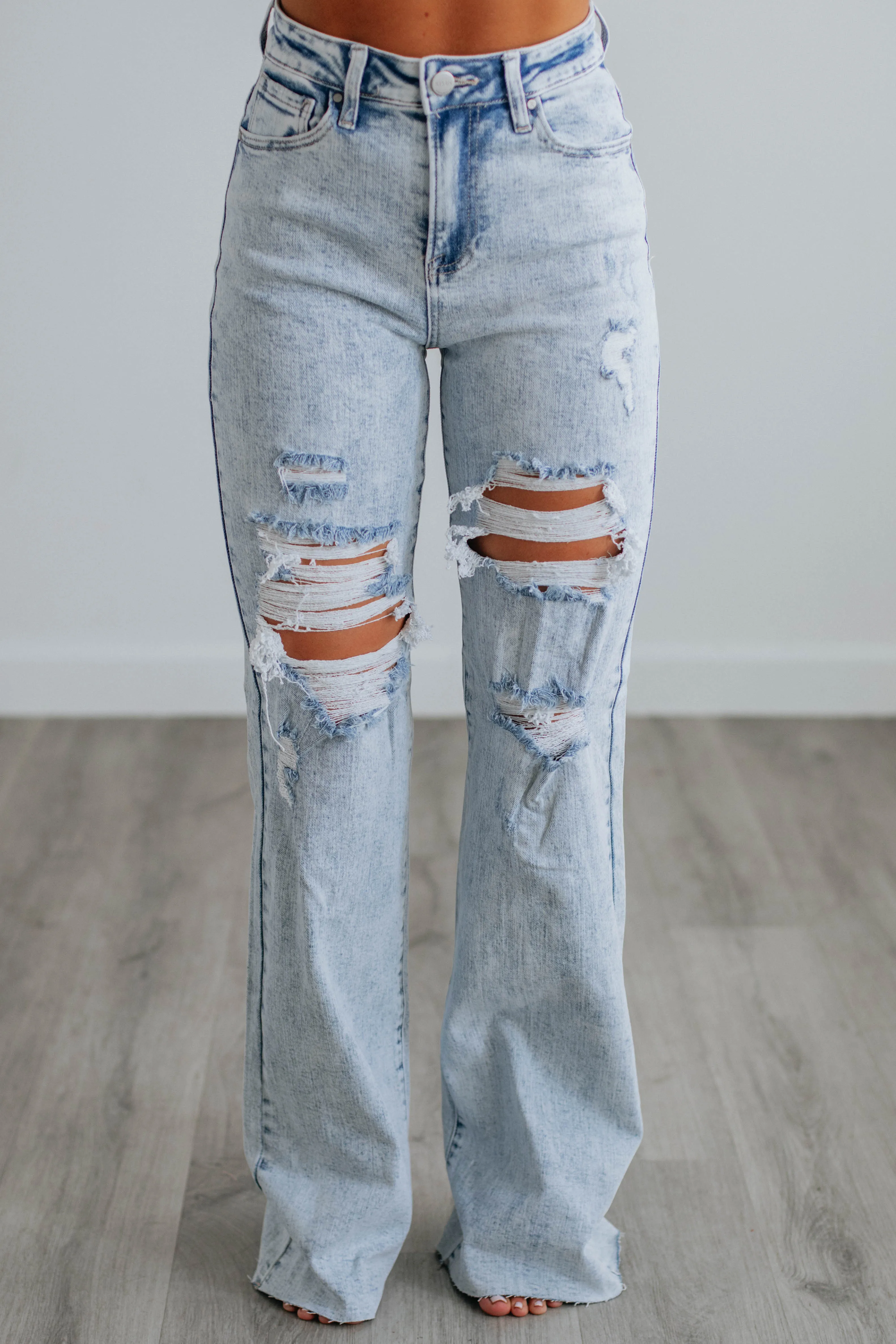 Georgia Risen Jeans - Light Wash,Jeans Women