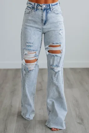 Georgia Risen Jeans - Light Wash,Jeans Women