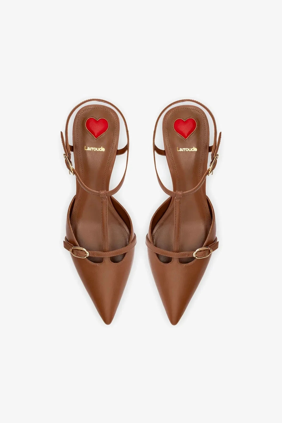 Grace Pump In Caramel Leather,Women Heel