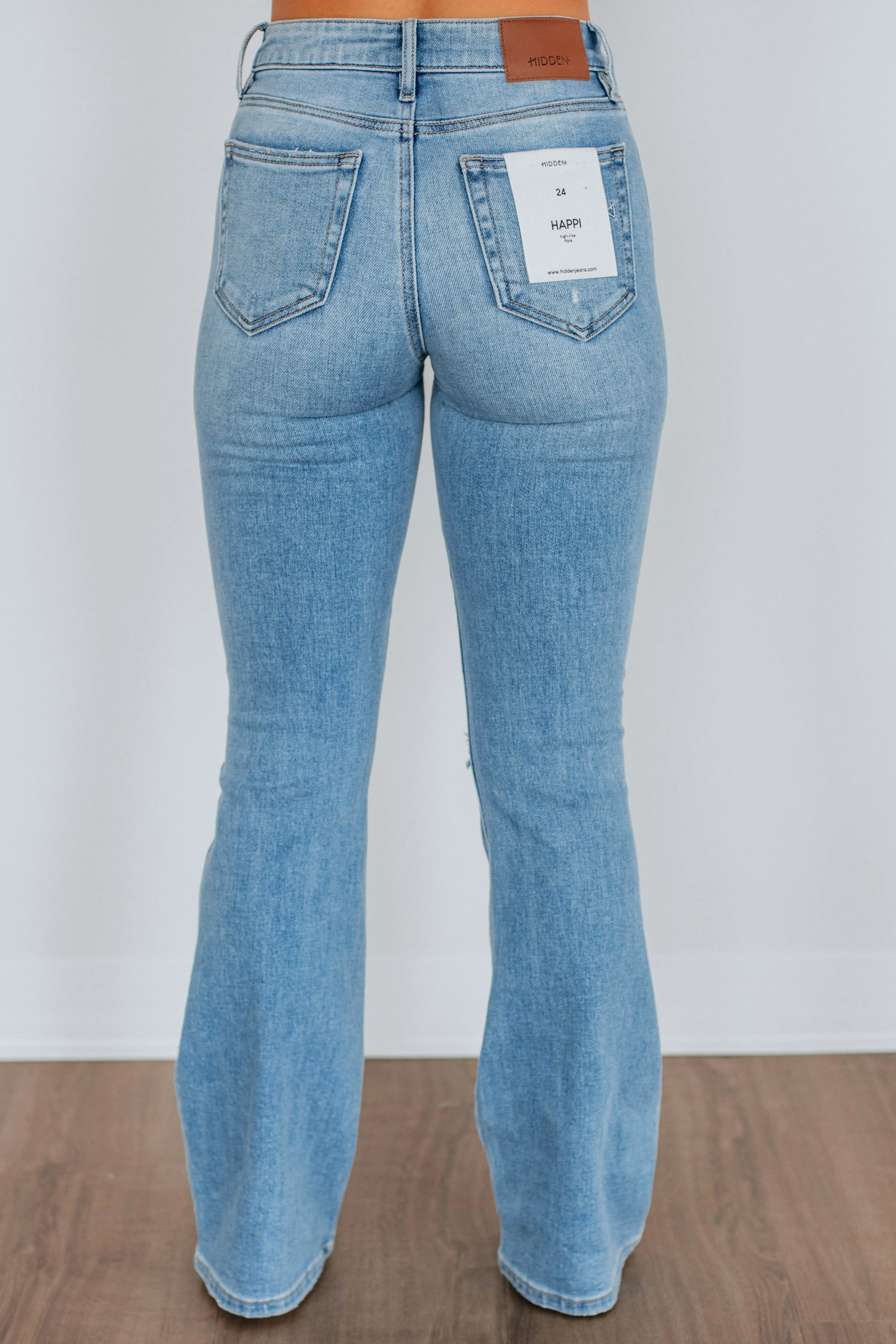 Happi Hidden Jeans - Medium Wash,Jeans Women