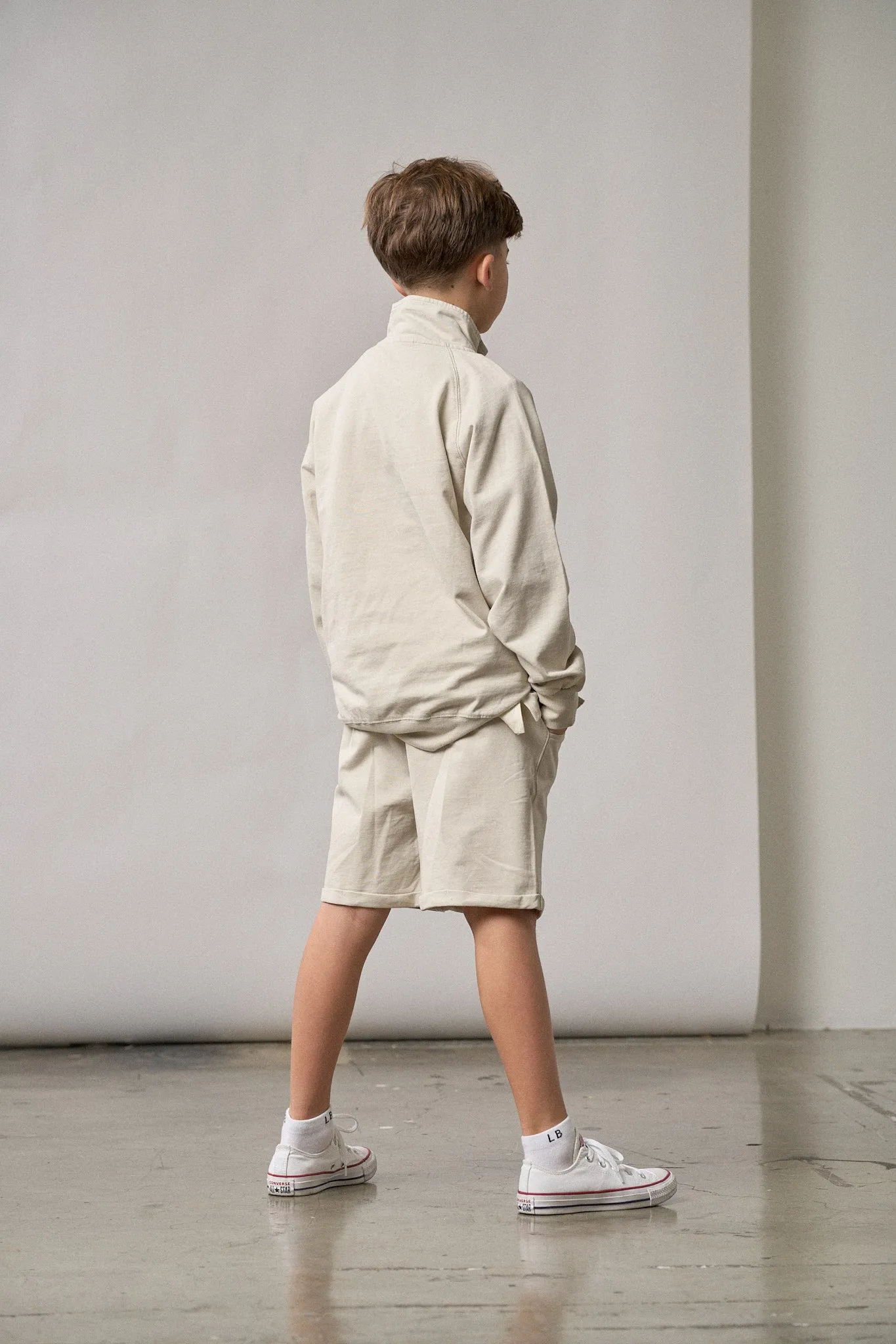 Harem Short - Almond Wash,Kids