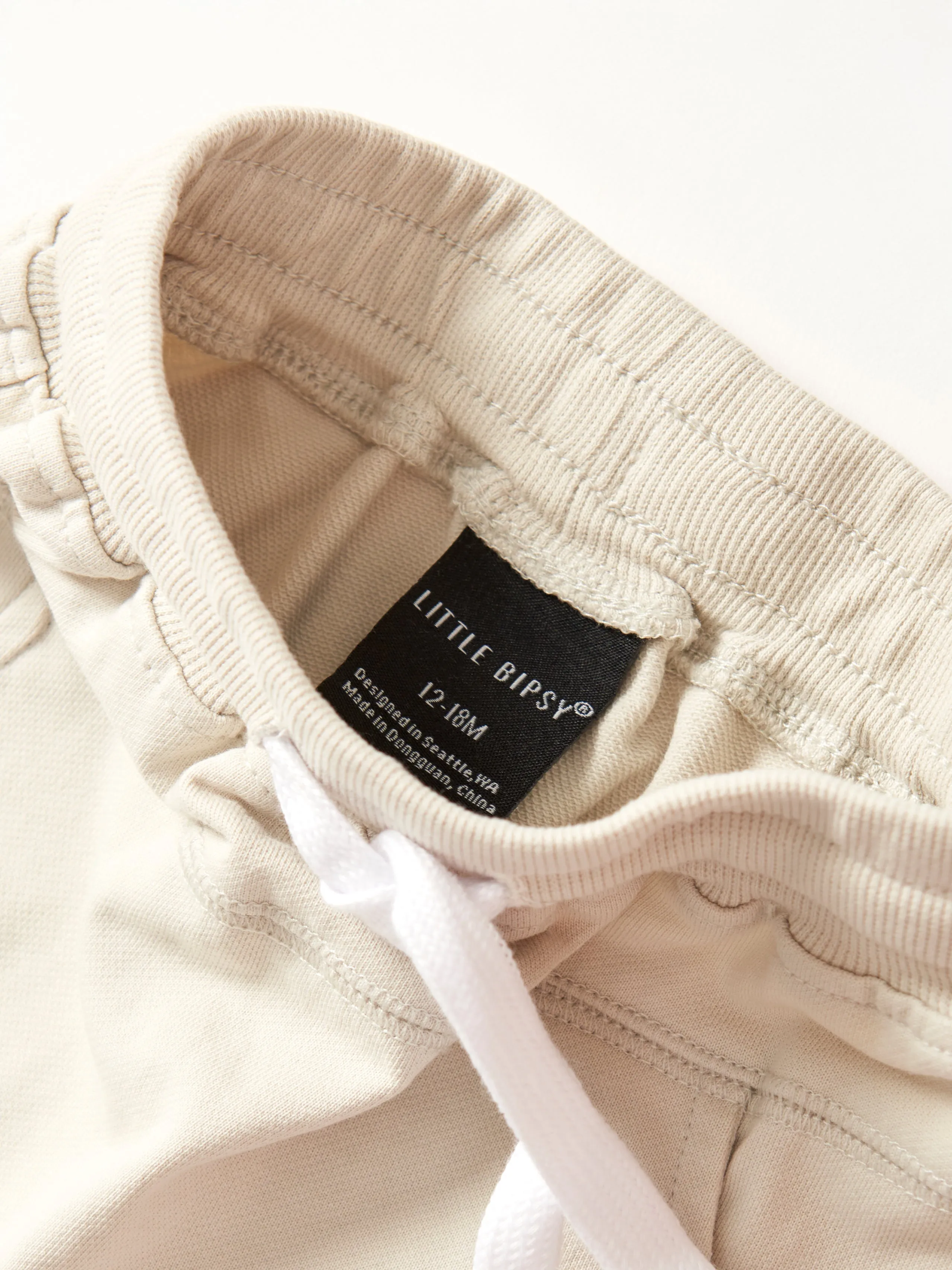 Harem Short - Almond Wash,Kids
