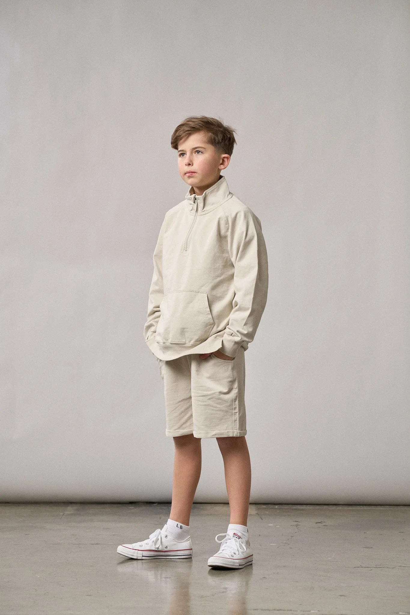 Harem Short - Almond Wash,Kids