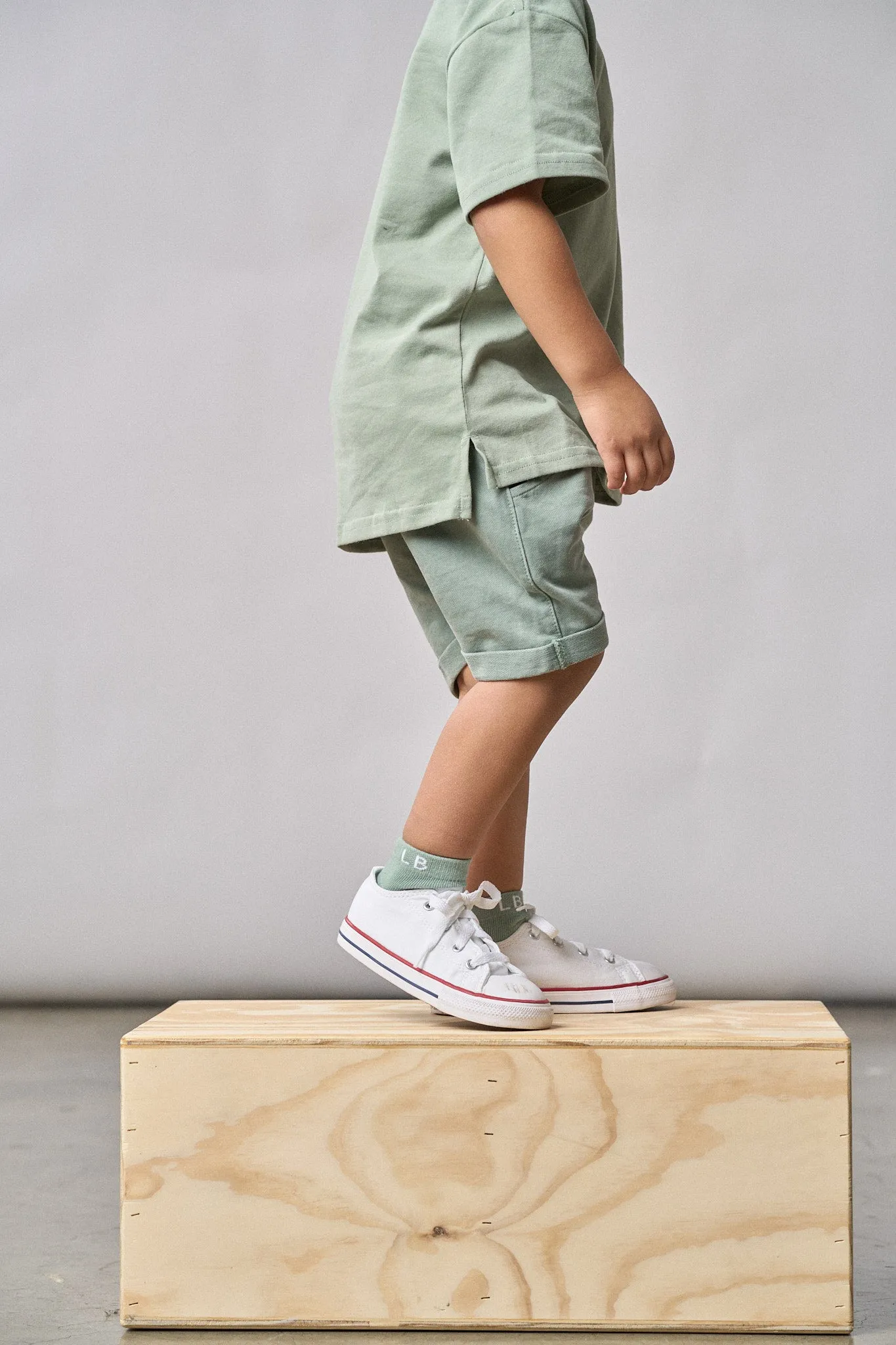 Harem Short - Basil Wash,Kids