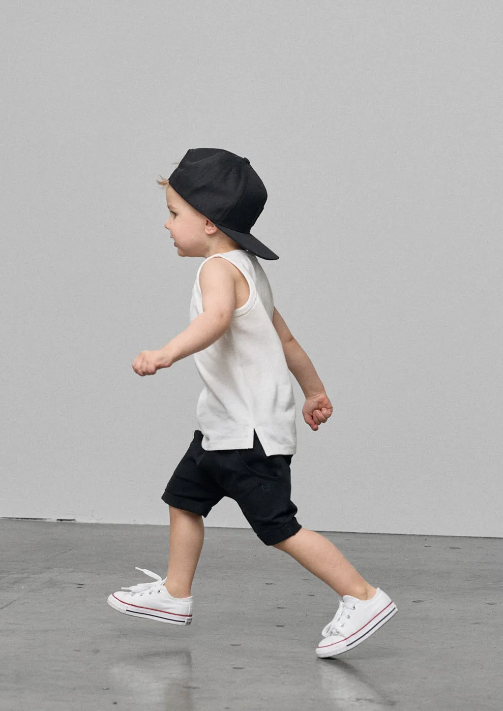 Harem Short - Black,Kids