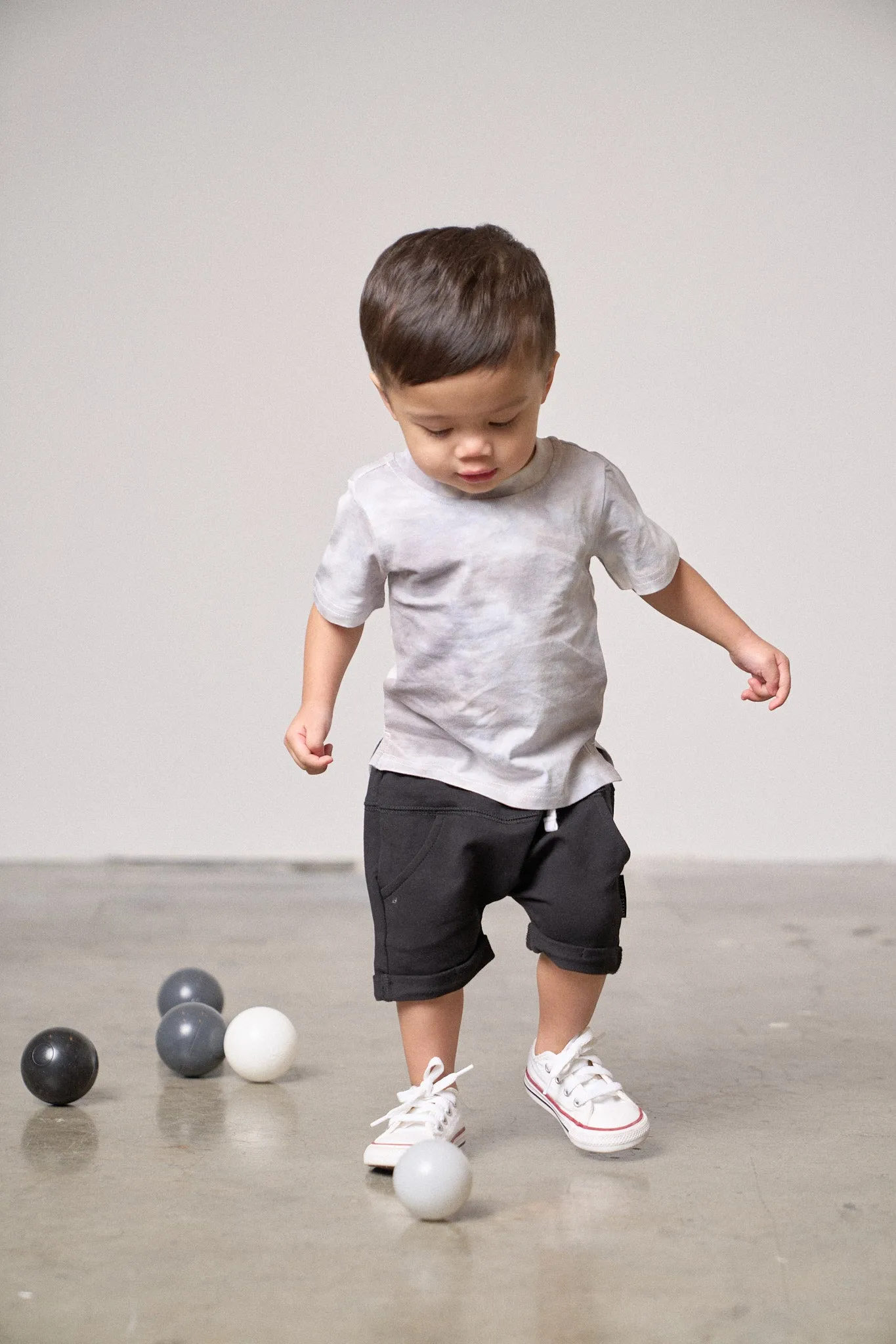 Harem Short - Black,Kids