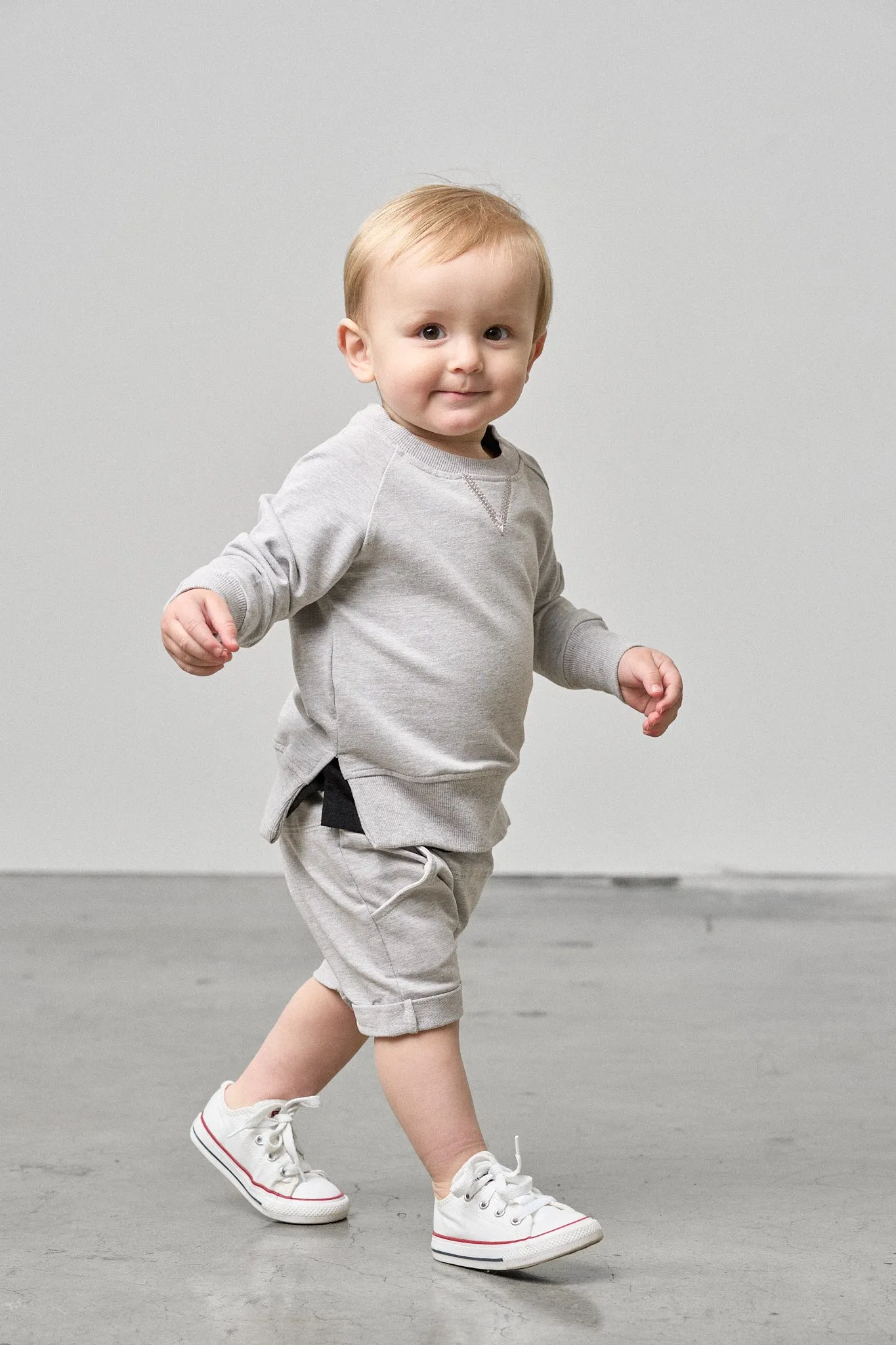 Harem Short - Grey,Kids