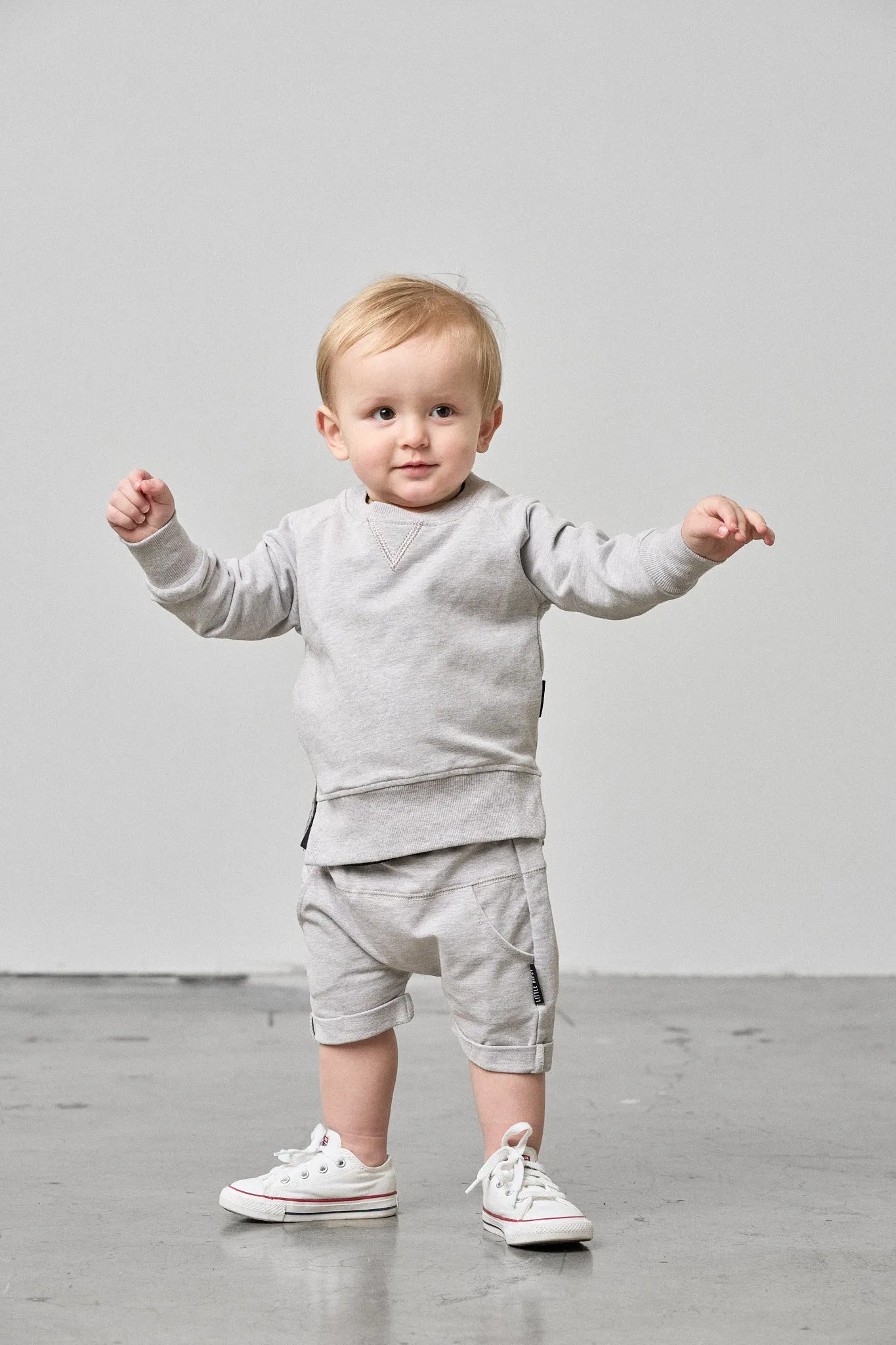 Harem Short - Grey,Kids