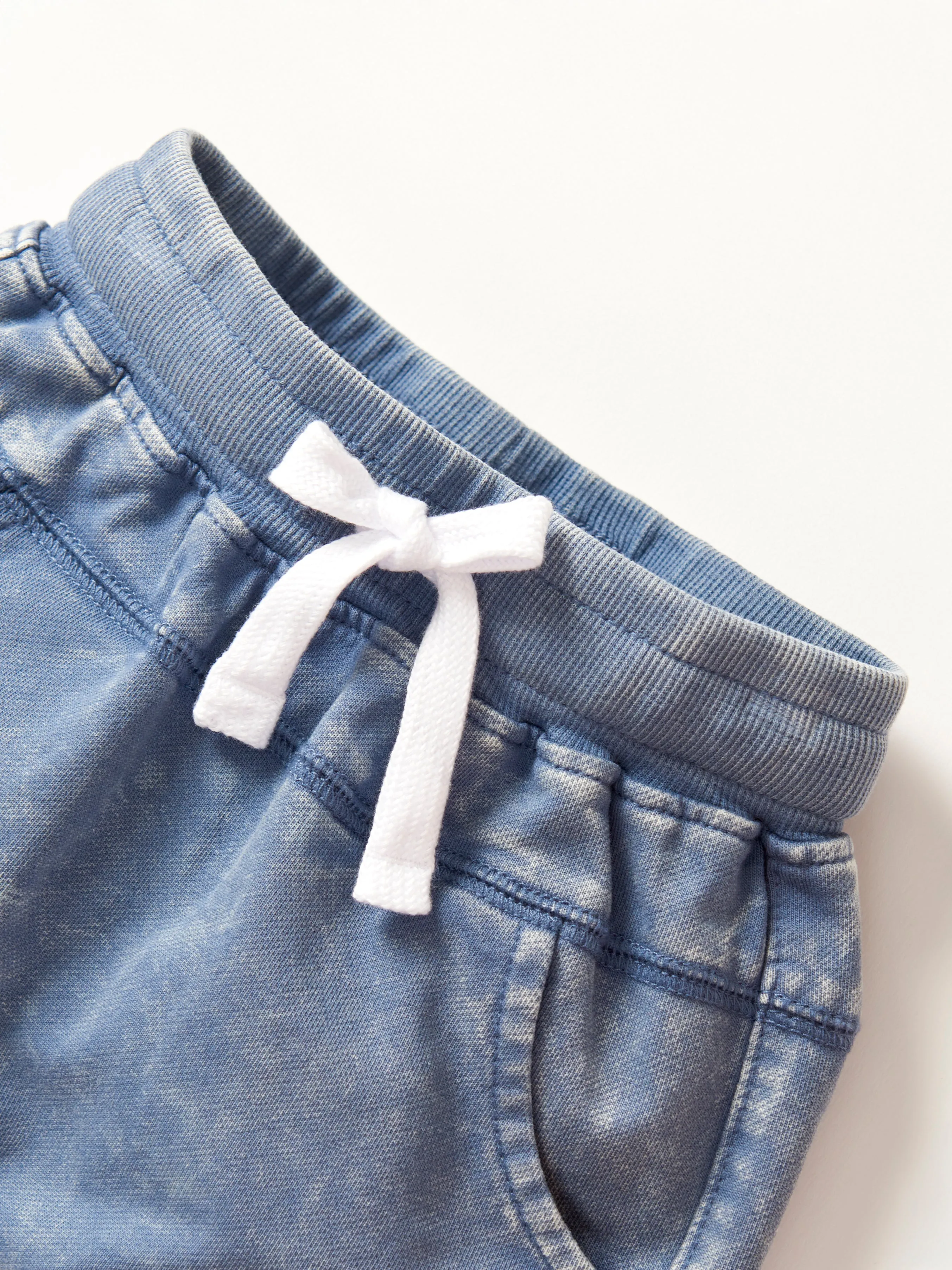 Harem Short - Navy Wash,Kids