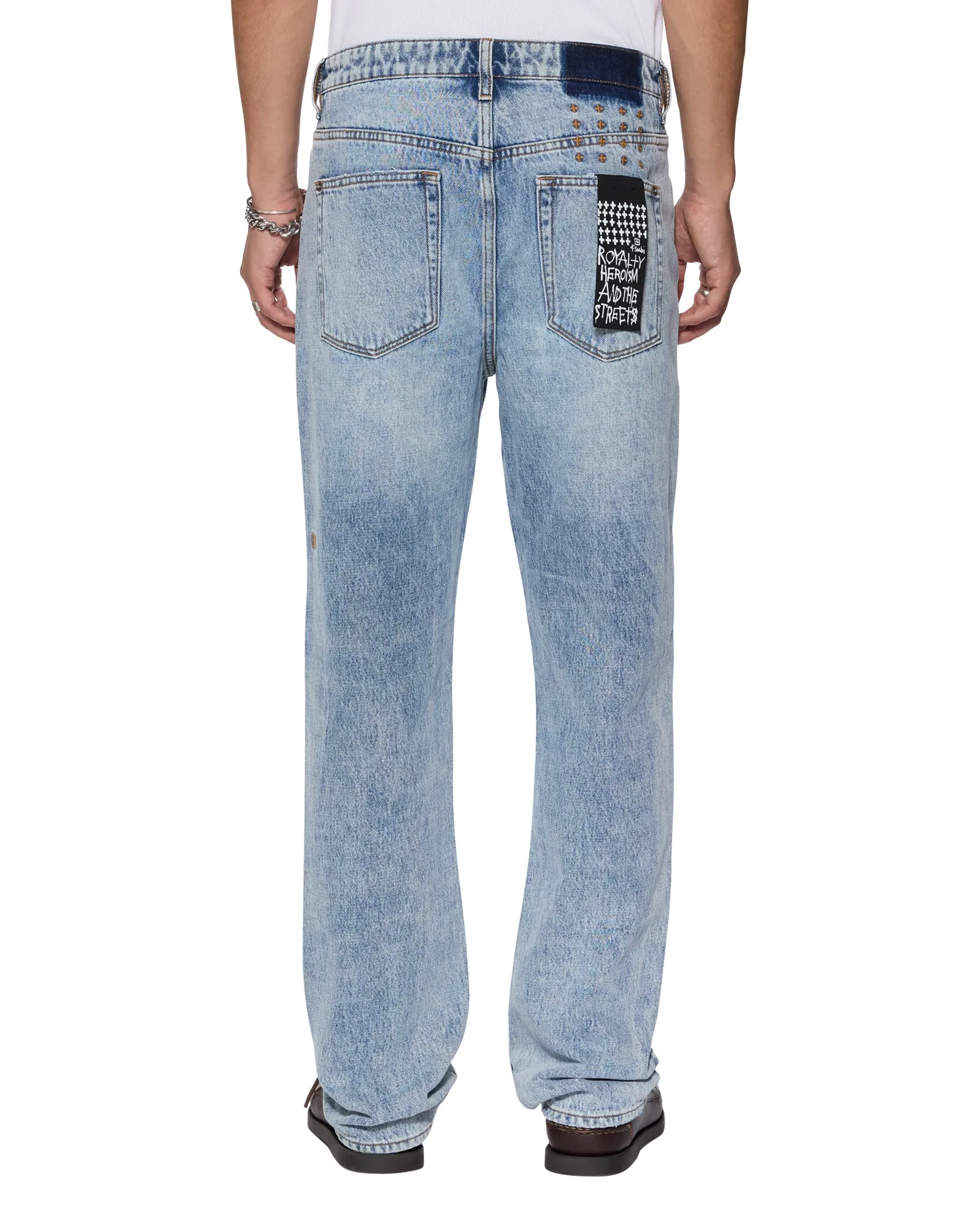HAZLOW BUNKER BLUE,Jeans