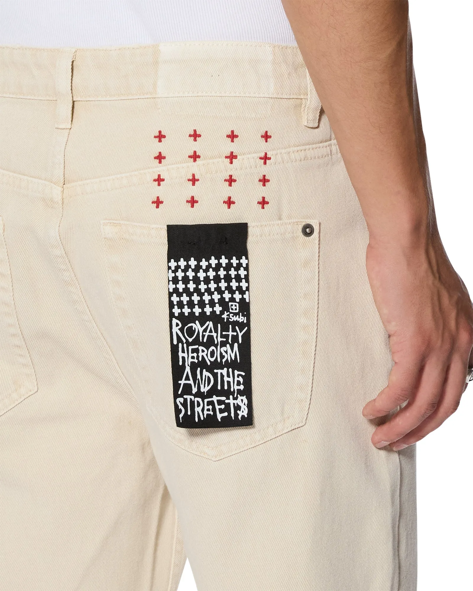 HAZLOW ECRU,Jeans