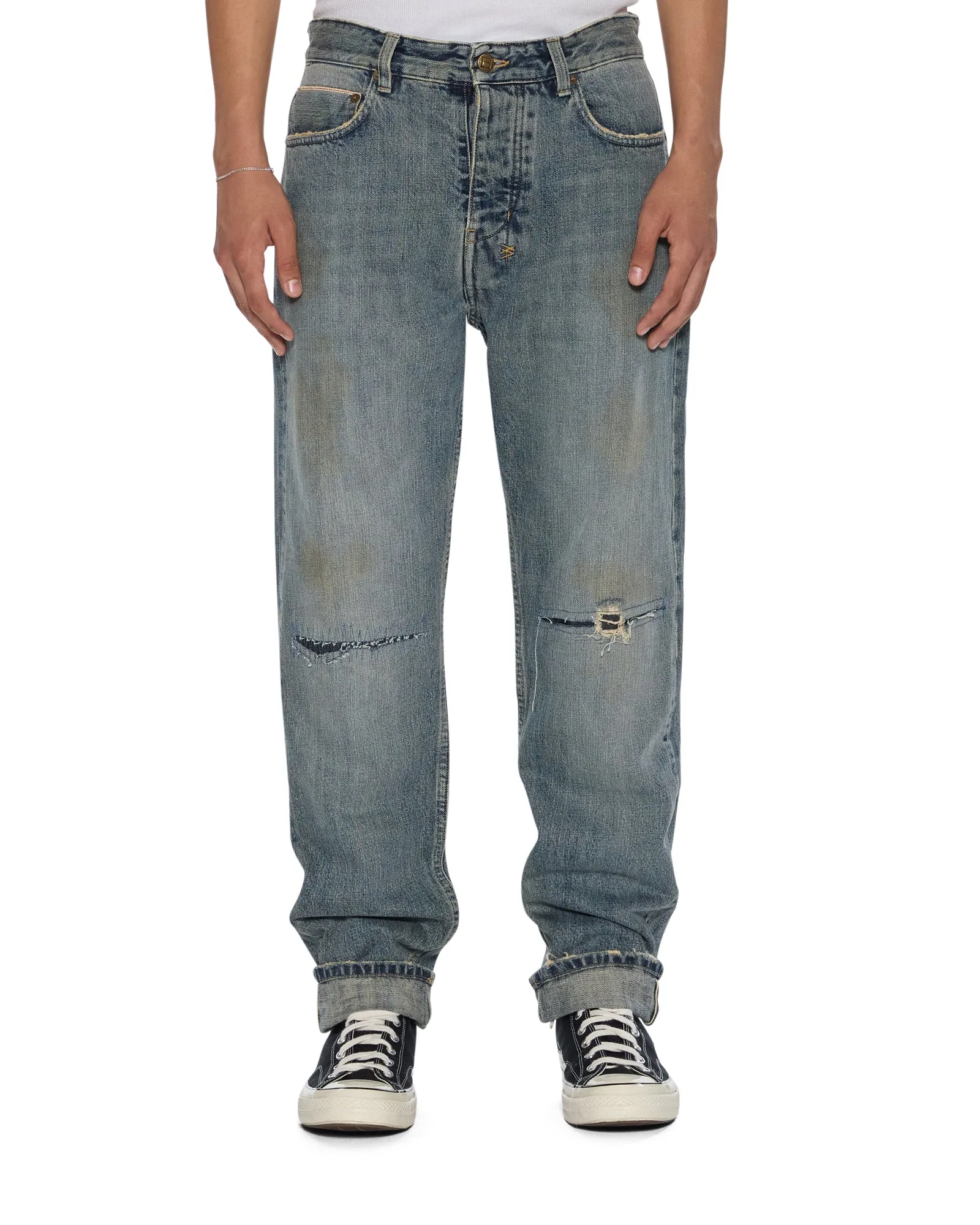 HAZLOW SELVEDGE MELBOURNE BLUE,Jeans