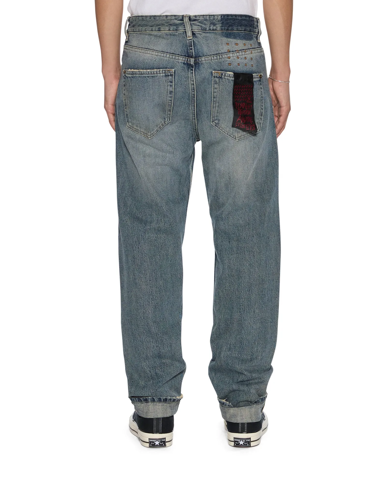 HAZLOW SELVEDGE MELBOURNE BLUE,Jeans