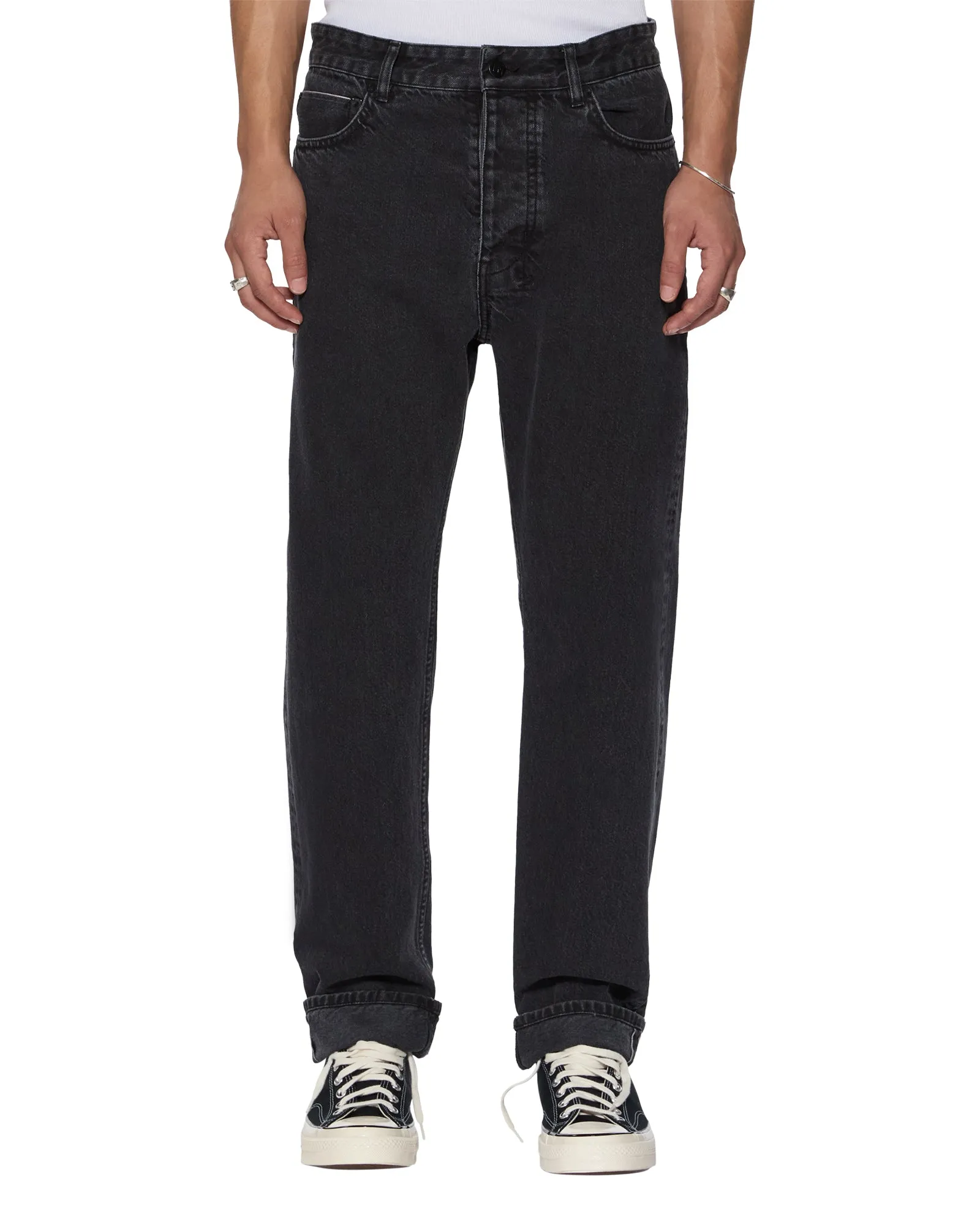 HAZLOW SELVEDGE NY BLACK,Jeans
