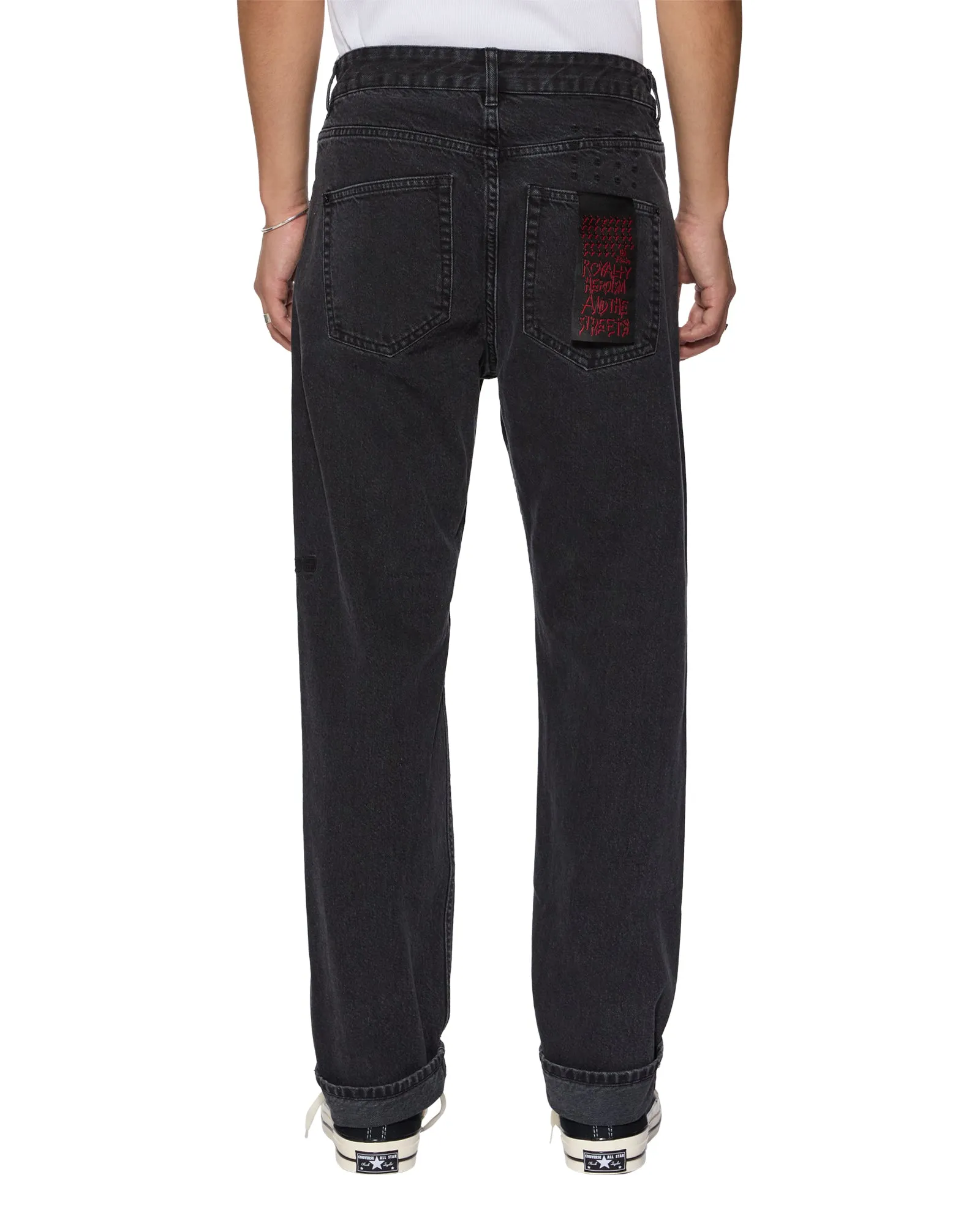 HAZLOW SELVEDGE NY BLACK,Jeans