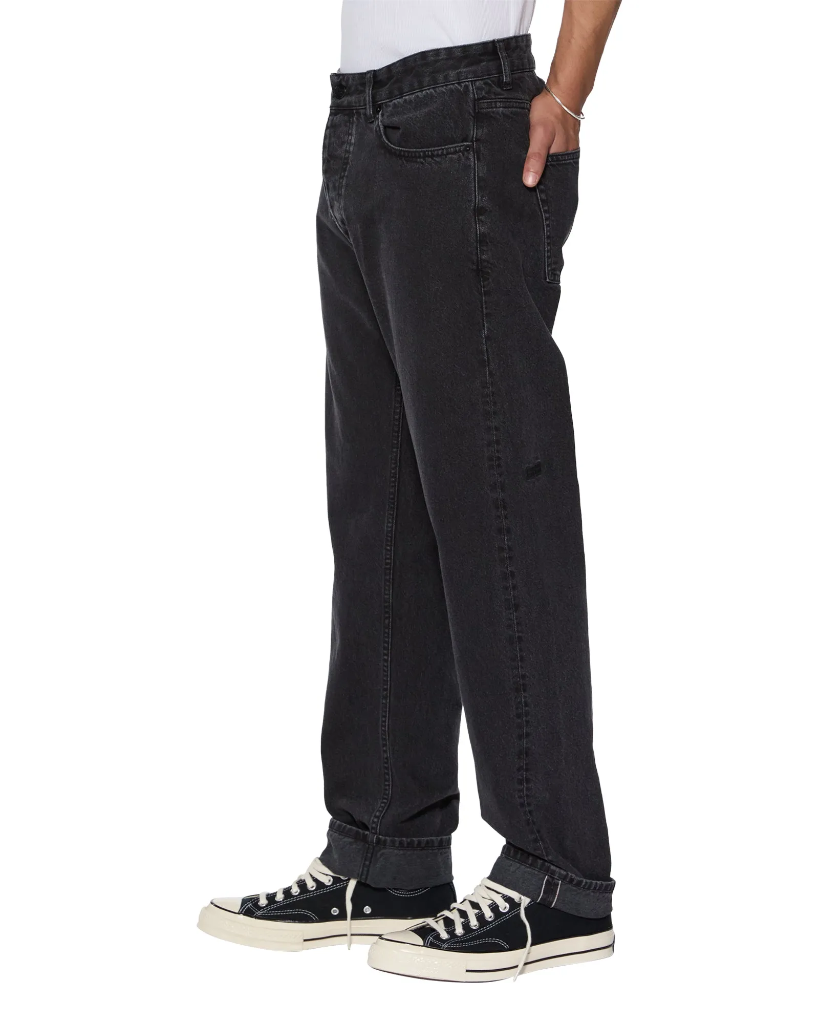 HAZLOW SELVEDGE NY BLACK,Jeans