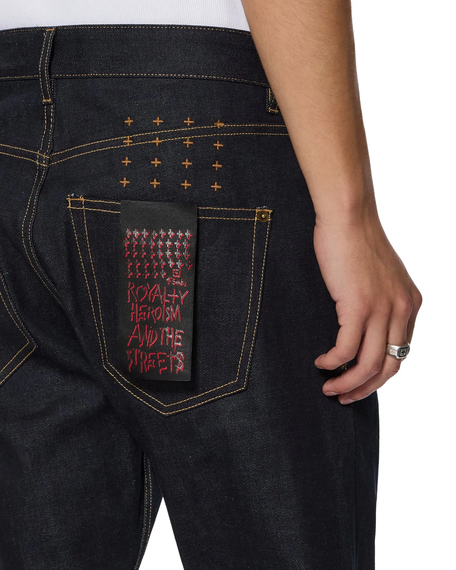 HAZLOW SELVEDGE RAW,Jeans