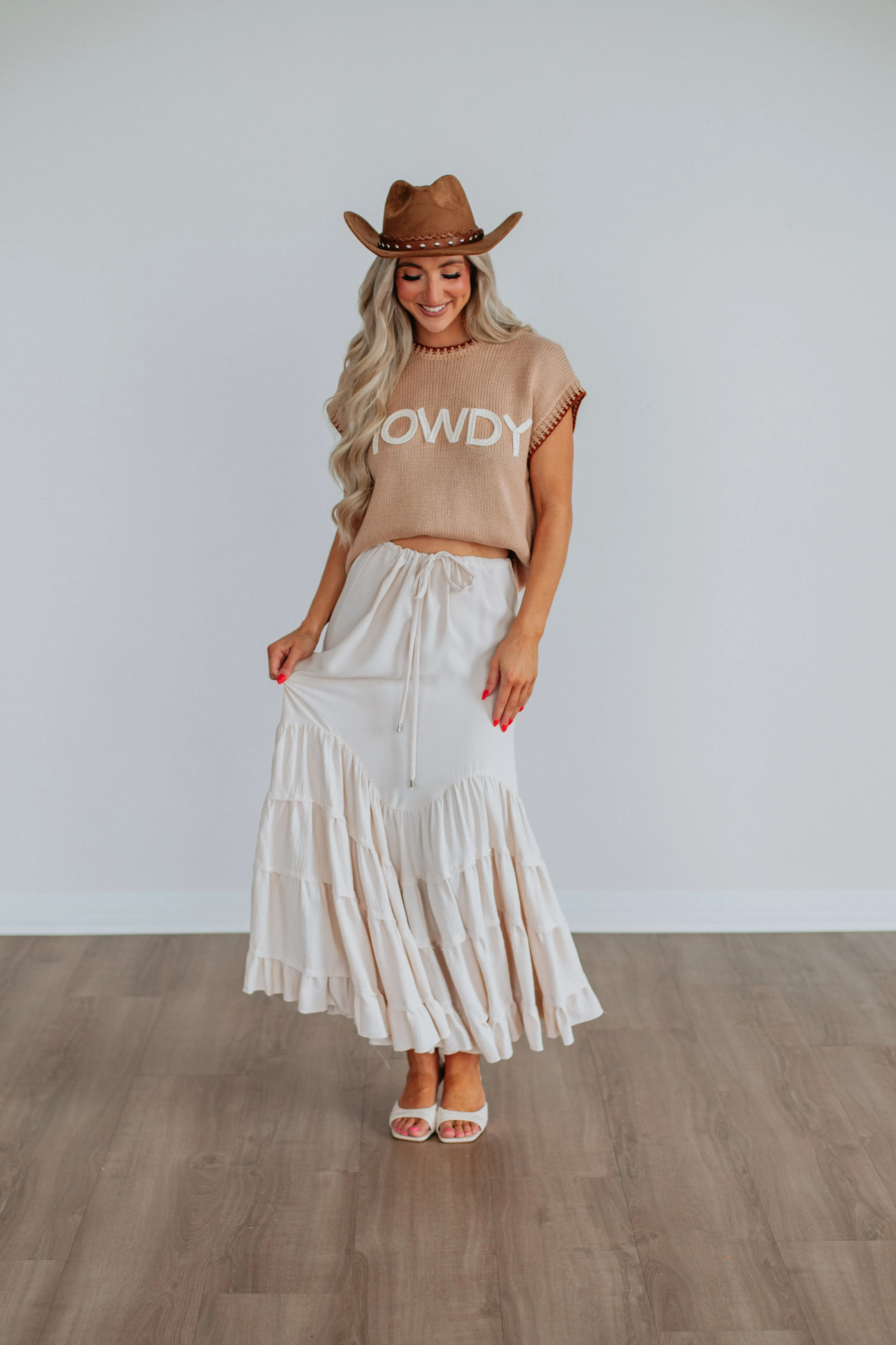 Howdy Sweater Top,Women Sweater