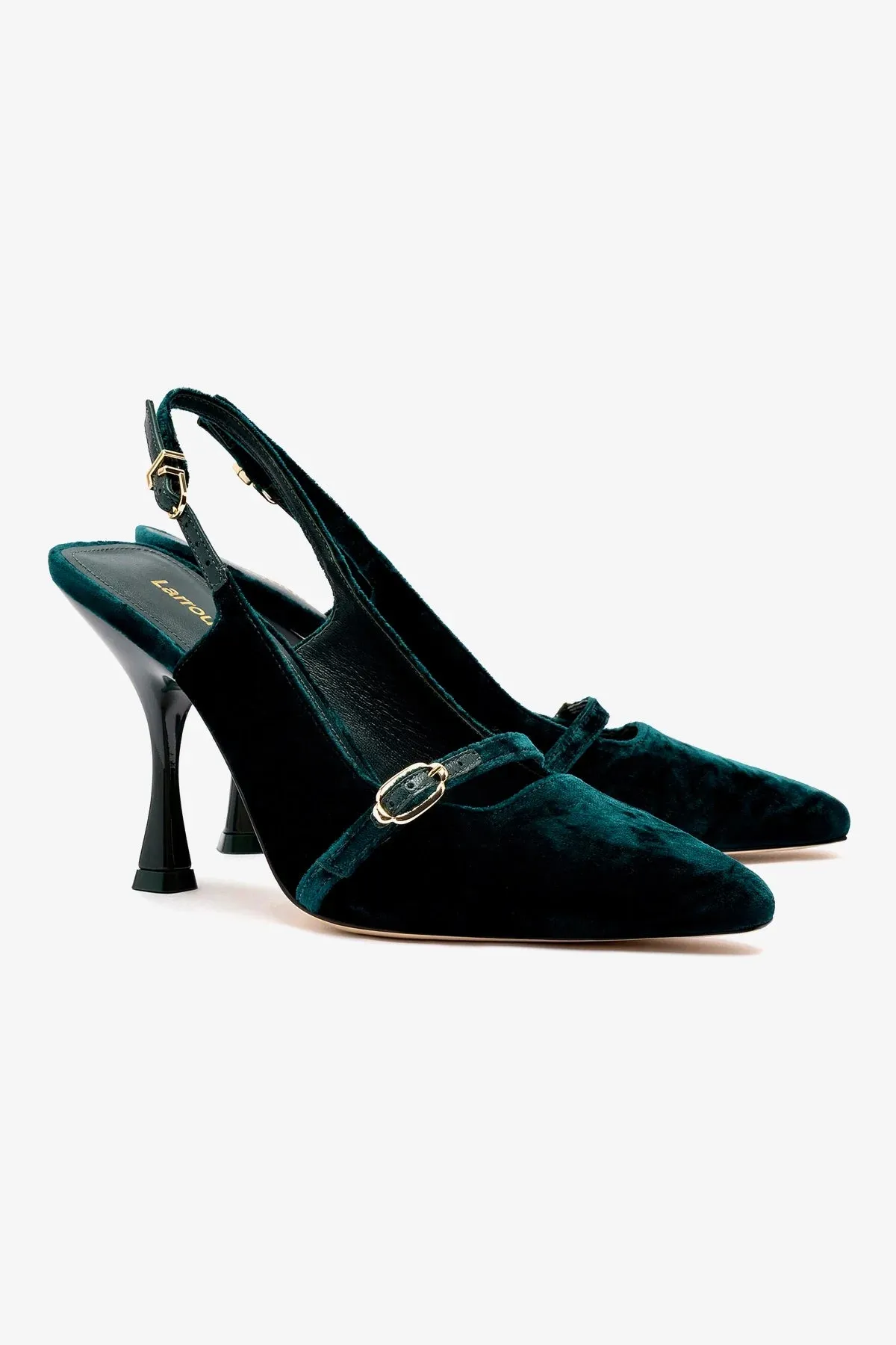 Ines Hi Pump In Jungle Velvet,Women Heel