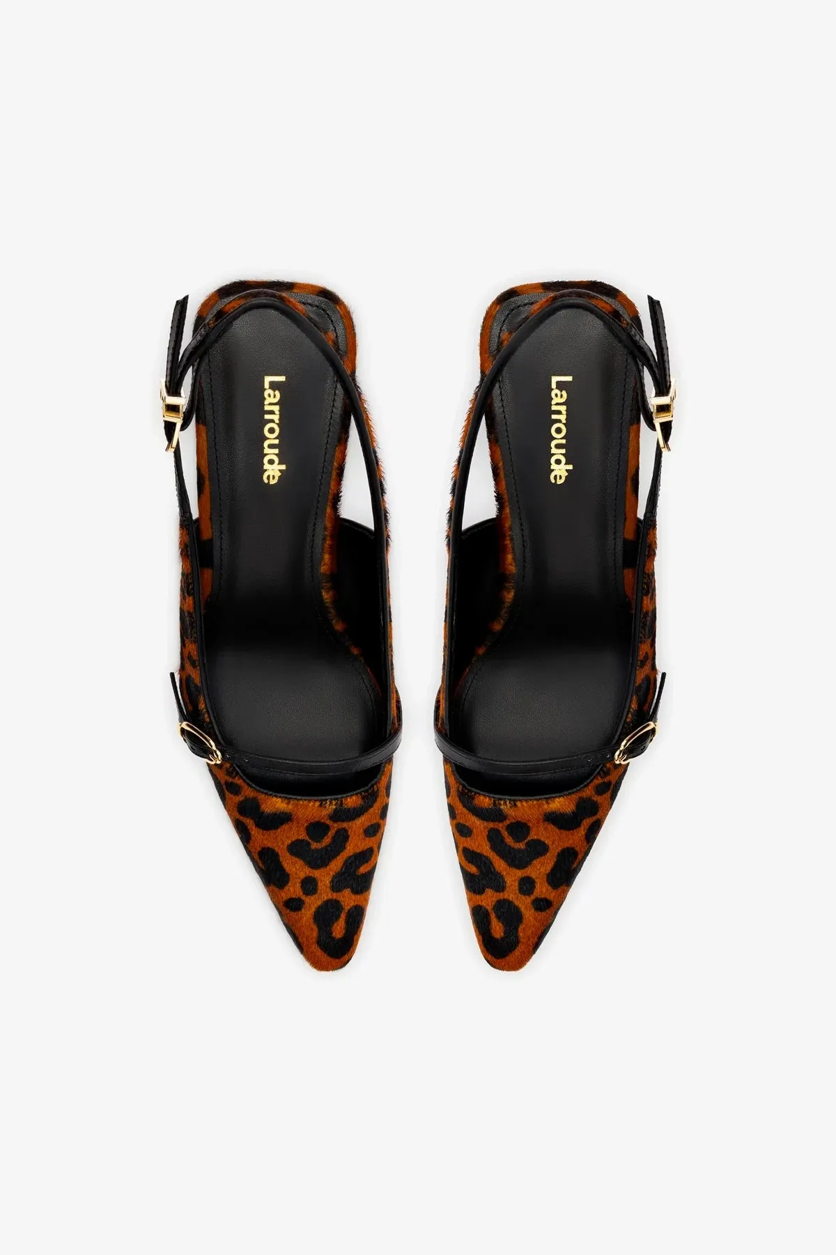 Ines Pump In Leopard Print Calf Hair,Women Heel