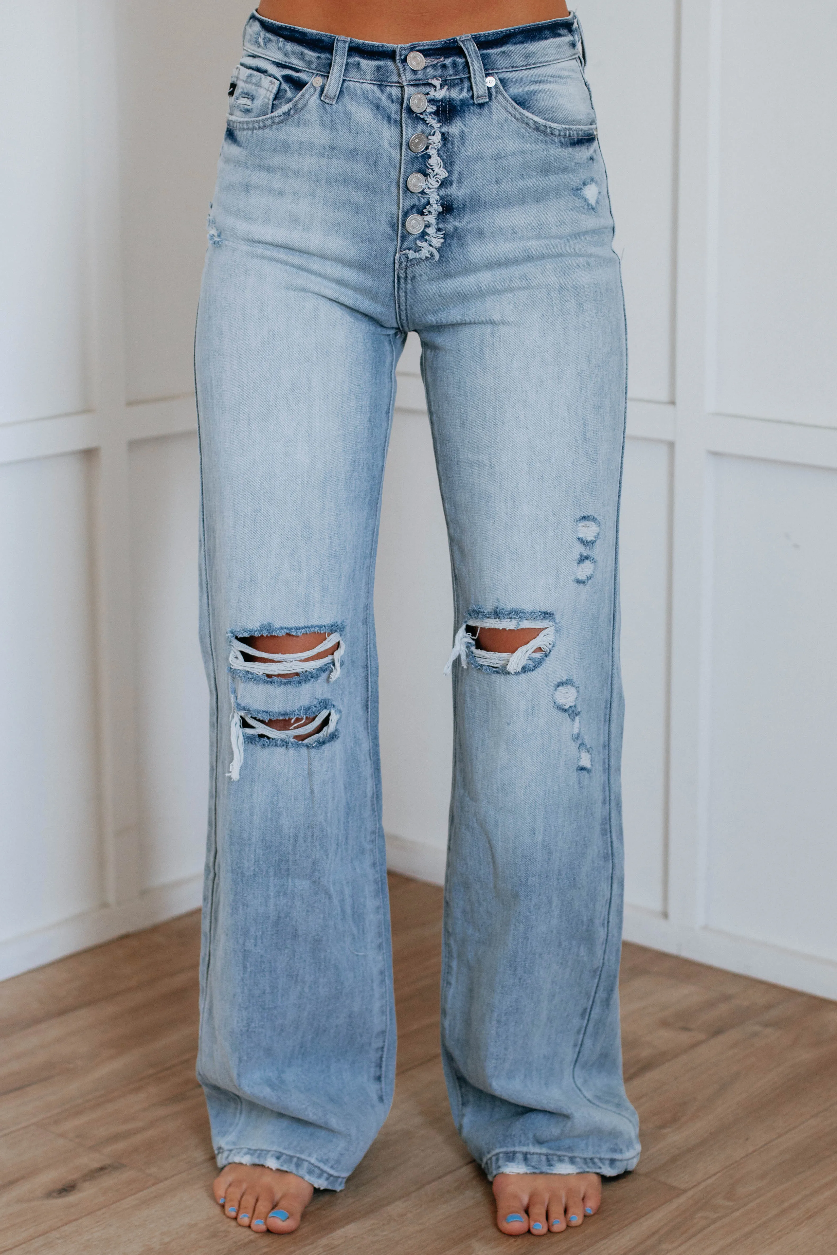 Isabelle KanCan Jeans - Light Wash,Jeans Women