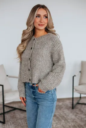 Jodie Knit Cardigan - Latte,Women Sweater